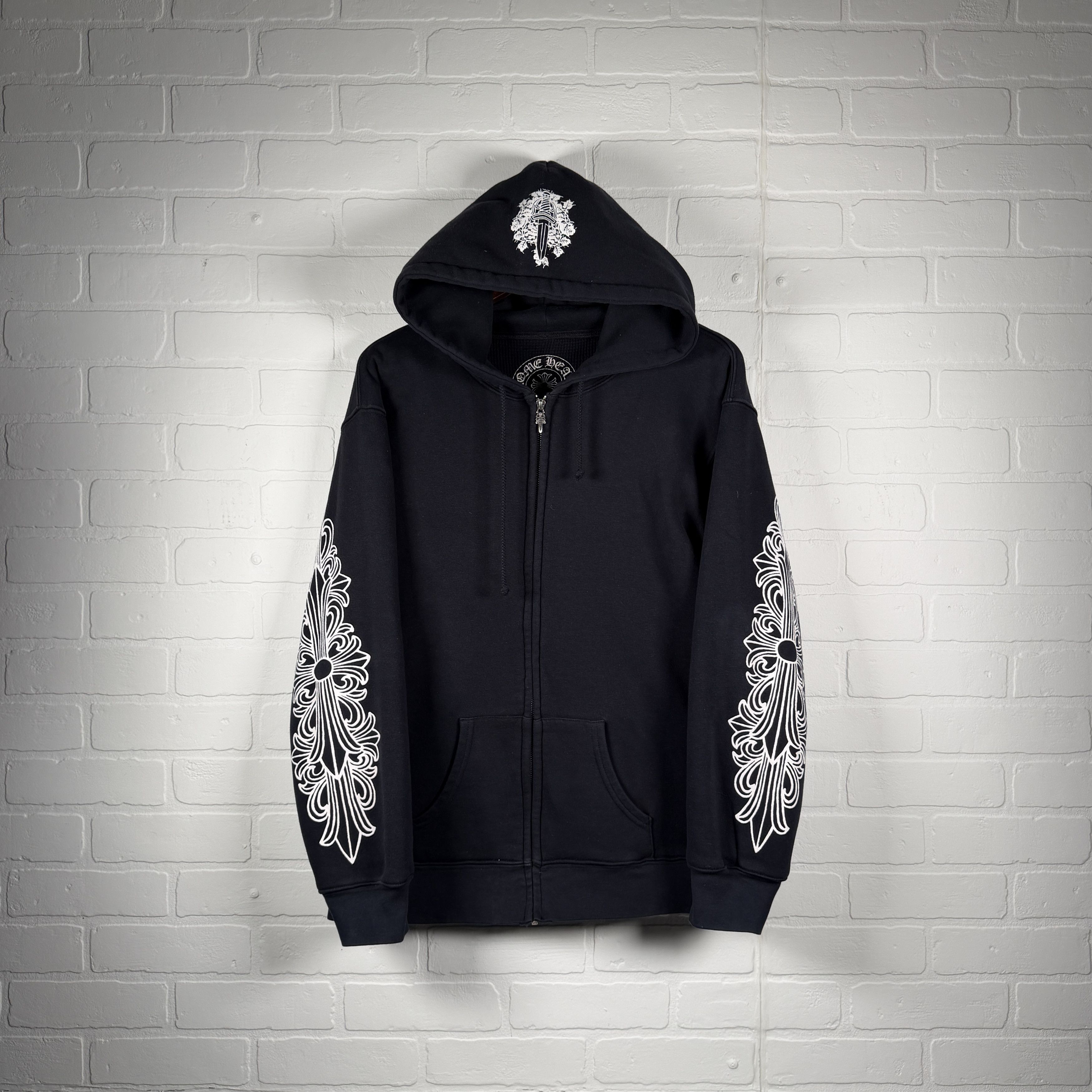 Chrome Hearts × Vintage Chrome Hearts Vintage Blue Horseshoe Zip