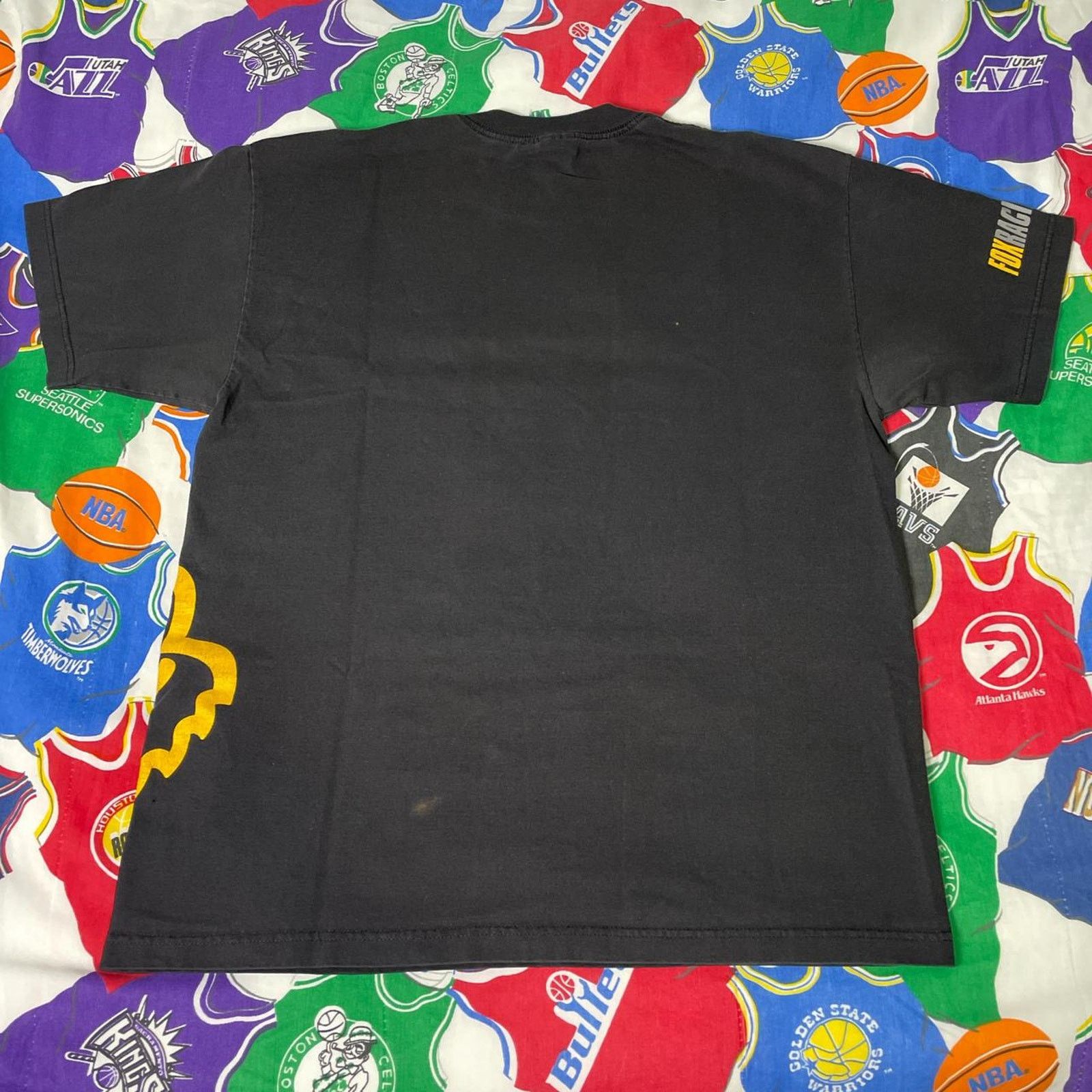 Fox Racing × Vintage Vintage Y2K Fox Racing Grunge Motocross Biker Big BMX Tee Size US XL / EU 56 / 4 - 2 Thumbnail