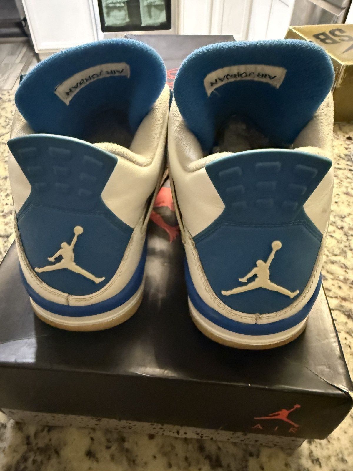 Jordan Brand jordan 4 retro military blue Size US 9 / EU 42 - 3 Thumbnail
