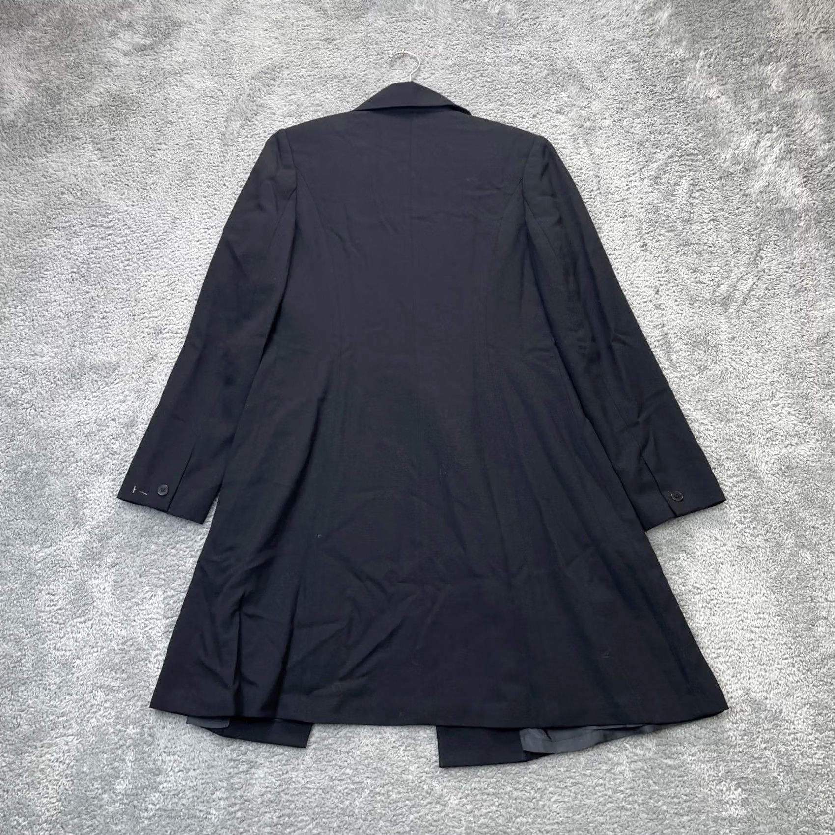 Eddie Bauer VINTAGE Eddie Bauer Jacket Womens XS Black Peacoat Double Breasted Wool Jacket Ladies 2XS Winter Fall Classic Size XXS / US 00 / IT 34 - 2 Thumbnail