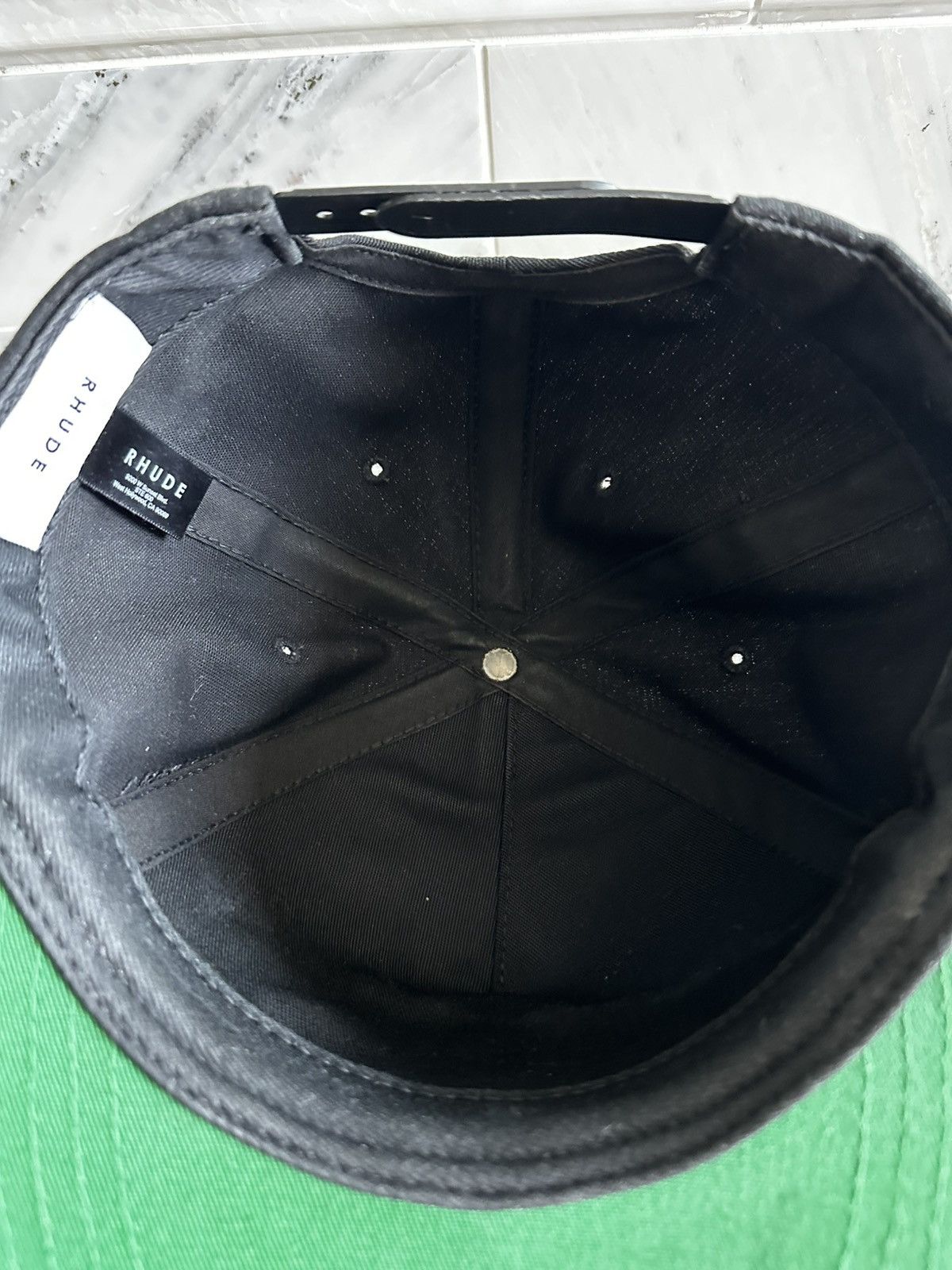 Rhude RHUDE Chevron Hat Size ONE SIZE - 6 Thumbnail