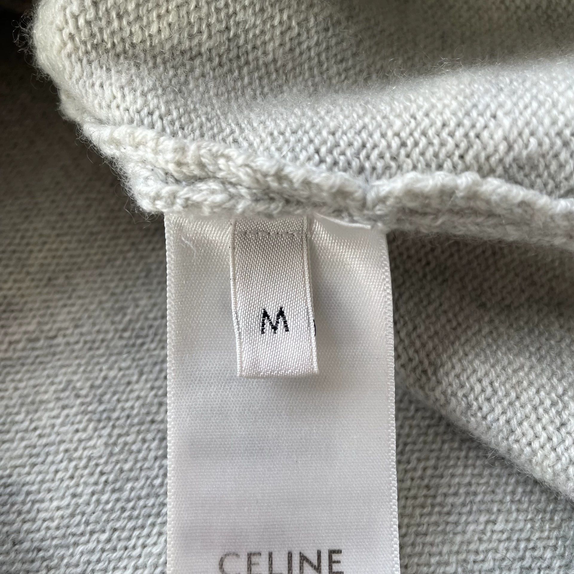 Celine 99 New Celine Solid Color Crew Sleeveless Tank Women M Size M / US 6-8 / IT 42-44 - 6 Thumbnail