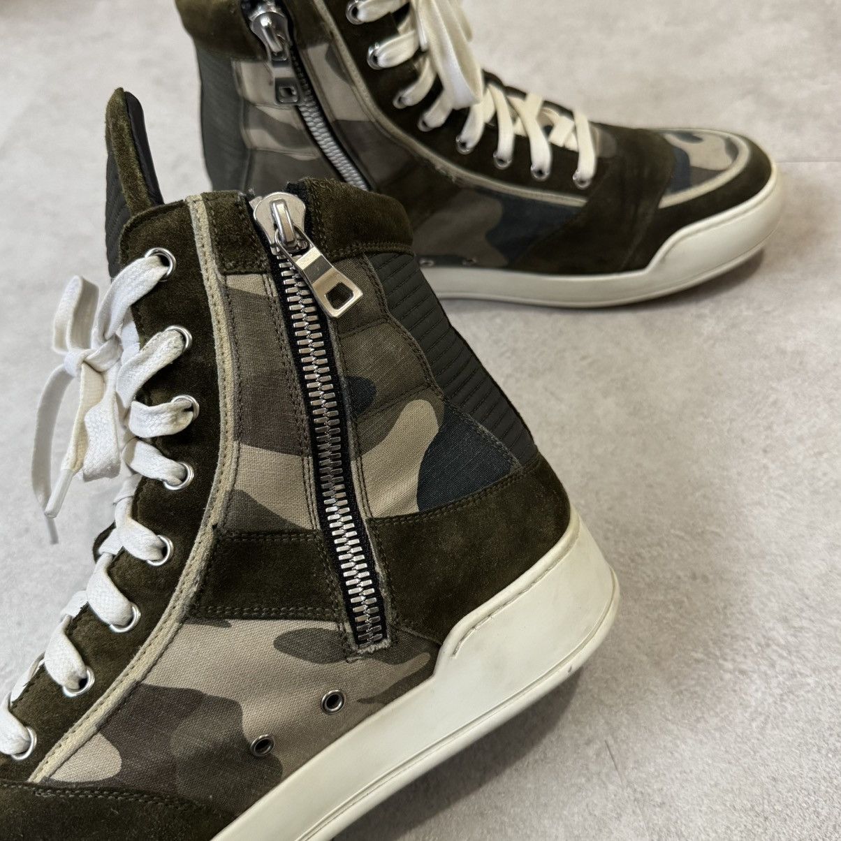 Balmain Balmain Camo High Tops Sneaker Size US 9 / EU 42 - 6 Thumbnail