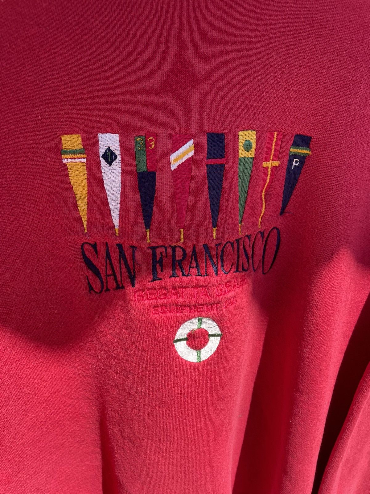 Lee Vintage 90s Lee Sport San Francisco Crew neck Medium Size US M / EU 48-50 / 2 - 2 Thumbnail