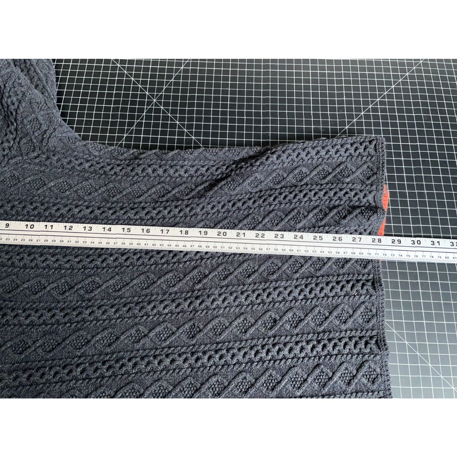 Carbon2Cobalt Carbon2Cobalt Sherpa Collar Sweater Men's XL Gray 1/4 Zip Cable Knit Top Pullover Fashion Casual Vintage: No Size US XL / EU 56 / 4 - 6 Thumbnail