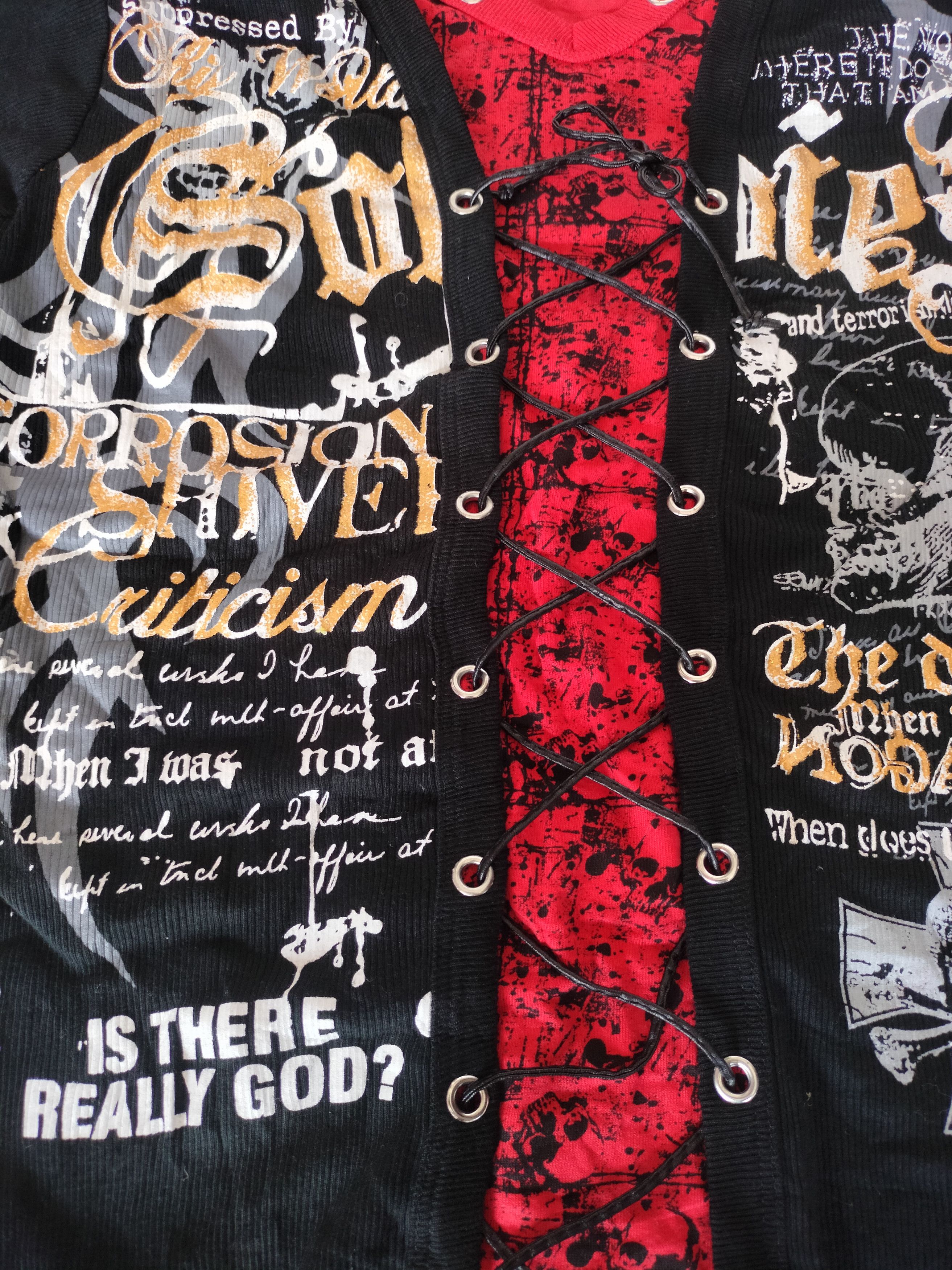GOA Beaumere laces punk grunge gothic vkei Tshirt Size US S / EU 44-46 / 1 - 3 Thumbnail
