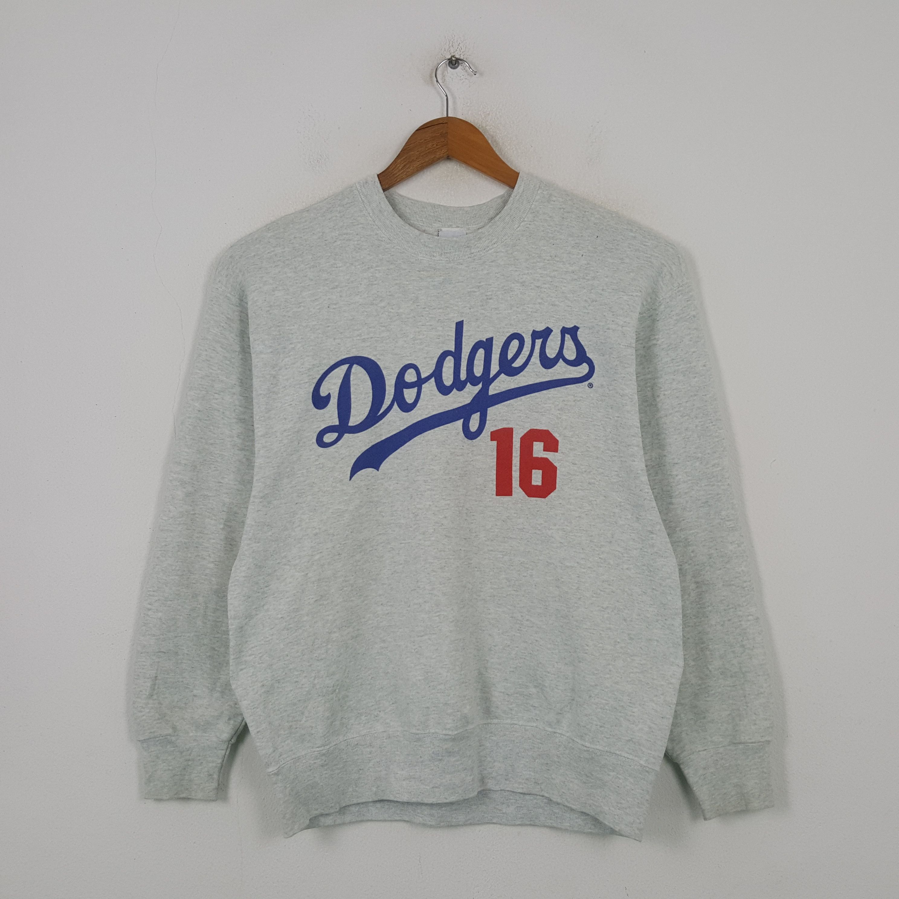 Vintage Dodgers 16 MLB Baseball Team Sweatshirt RR22