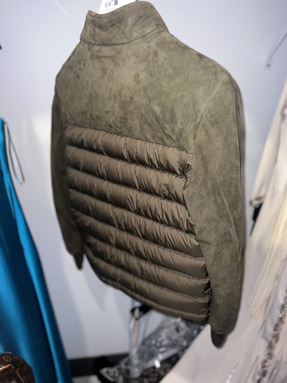 Moncler Moncler Monviso Giubbotto Suede Down Men's Jacket Size 1 Size US S / EU 44-46 / 1 - 10 Thumbnail