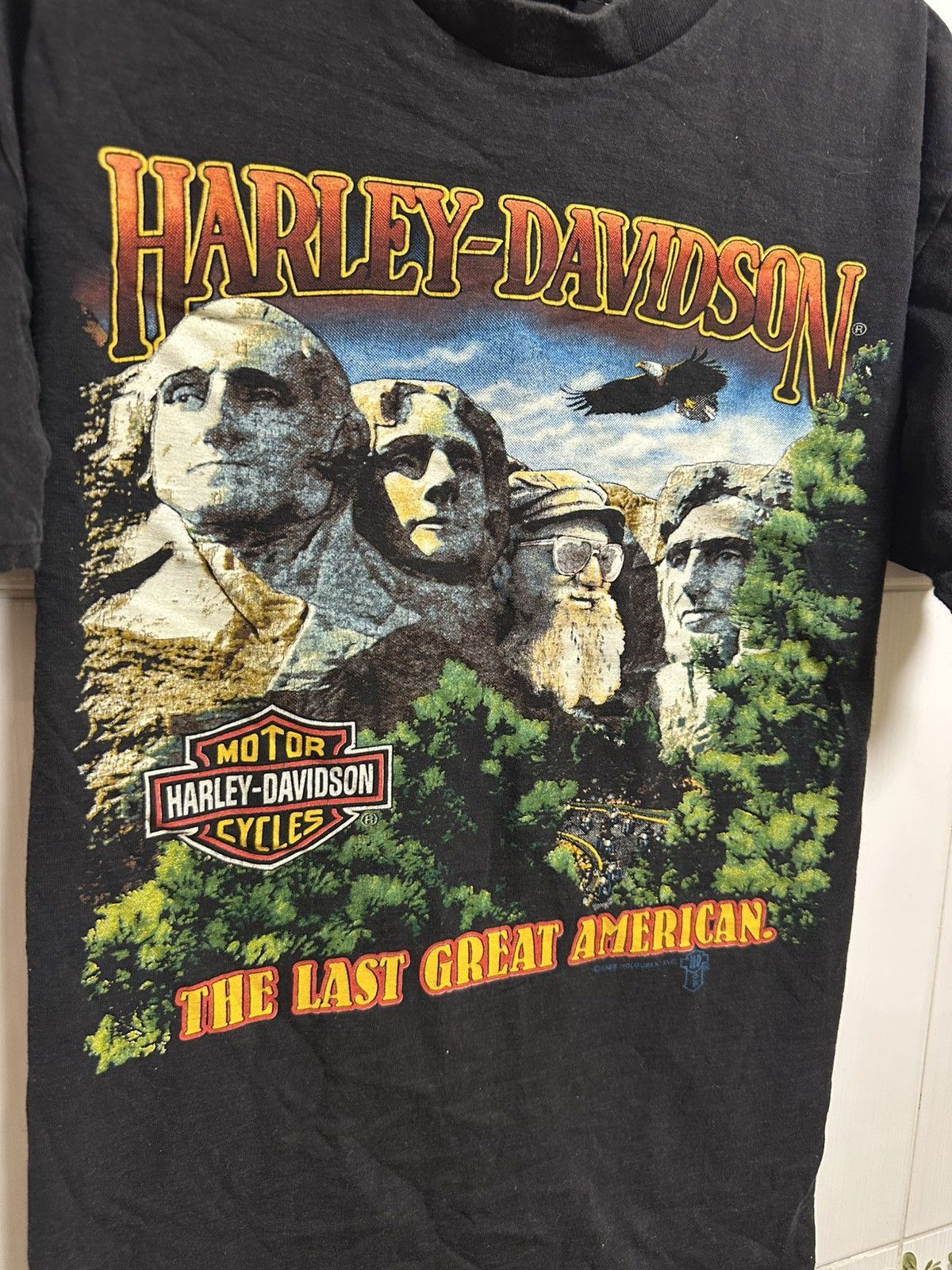Harley Davidson × Vintage Vintage Harley Davidson The Last Great American 80s 1988 Size US L / EU 52-54 / 3 - 2 Thumbnail