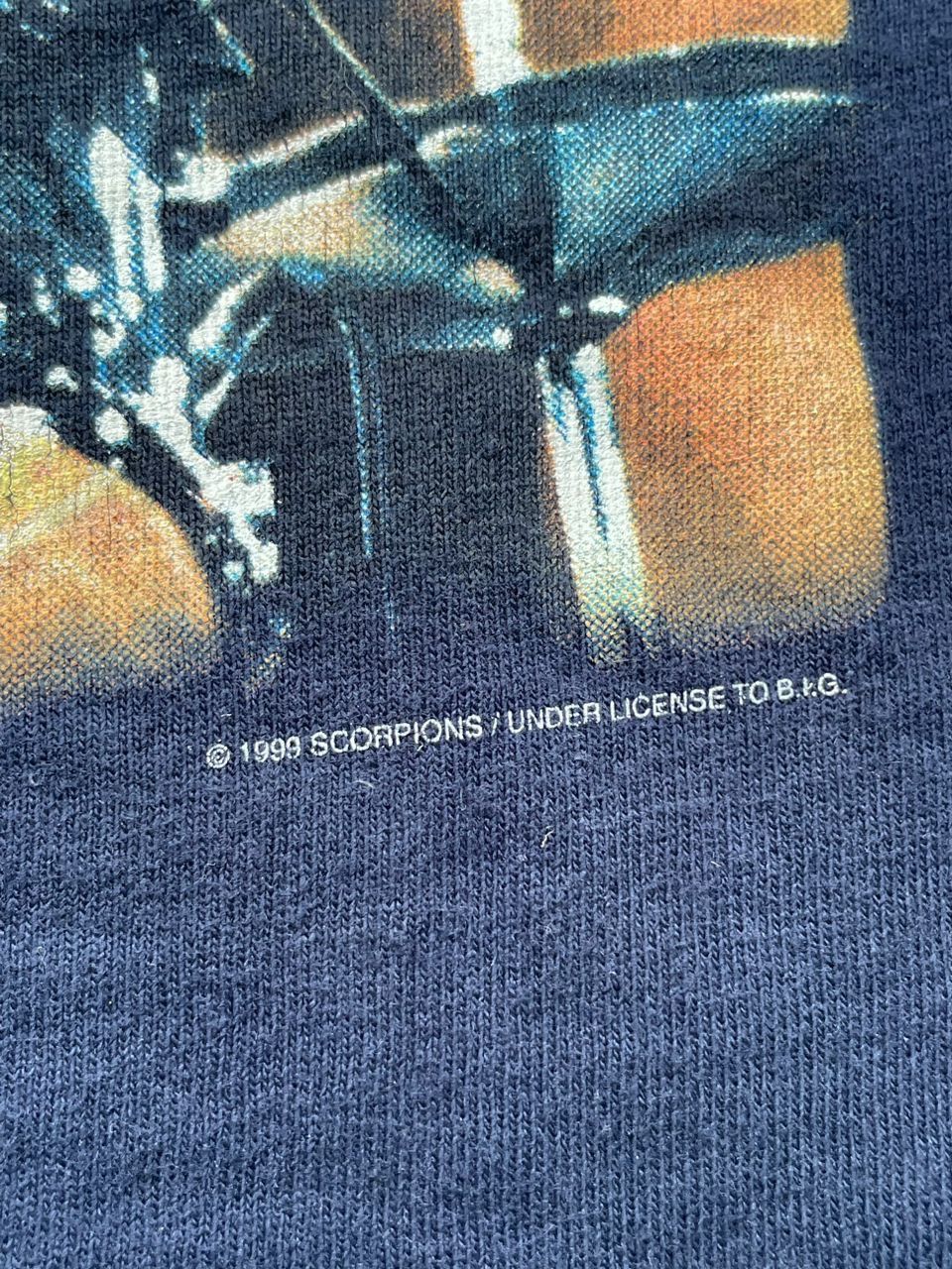 Band Tees Vintage 90s Scorpions Eye To Eye Tour Band Tees Size US XL / EU 56 / 4 - 4 Thumbnail
