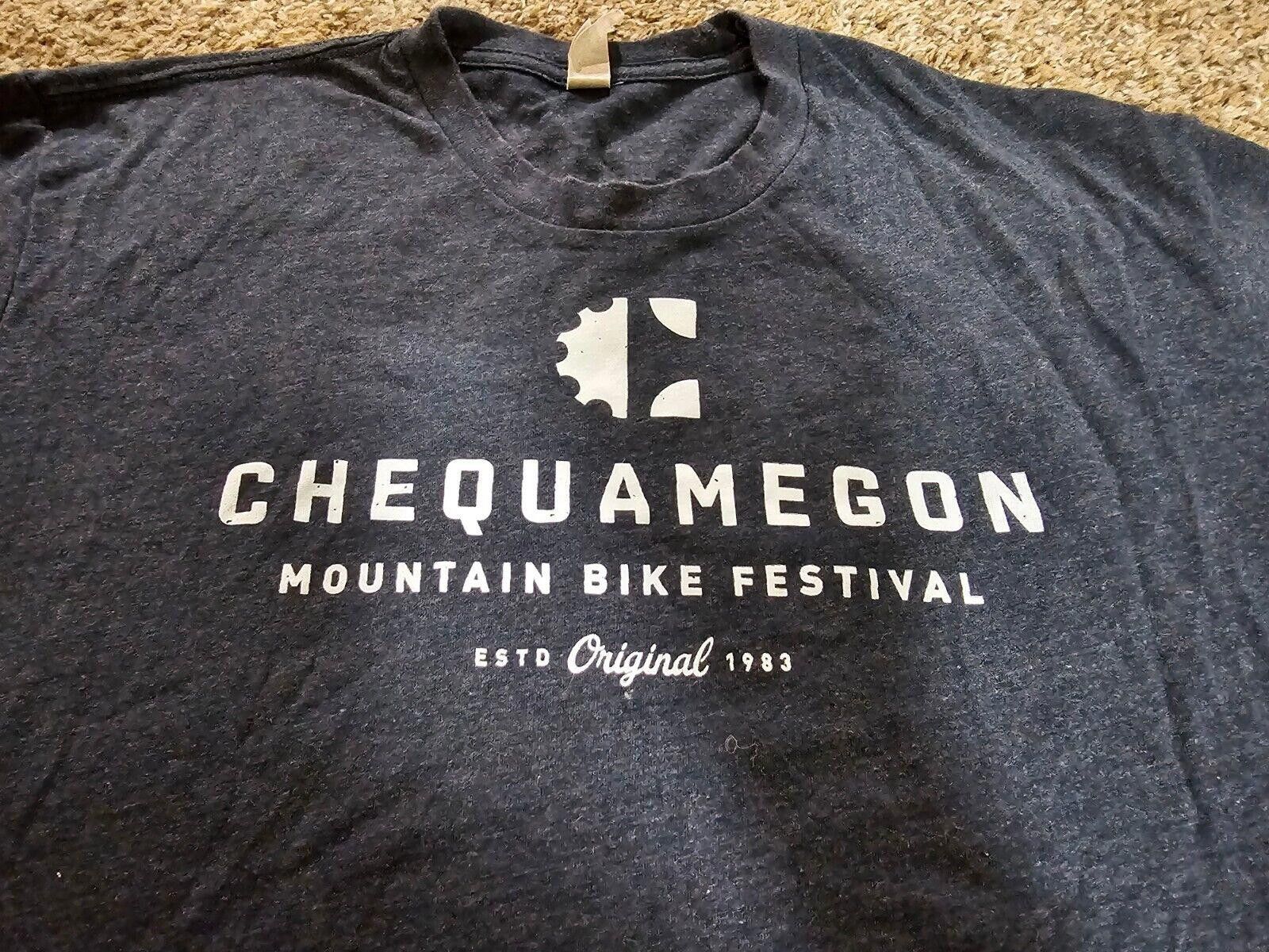 Designer CHEQUAMEGON MOUNTAIN BIKE FESTIVAL Trek Event Staff shirt M? Size US M / EU 48-50 / 2 - 2 Thumbnail
