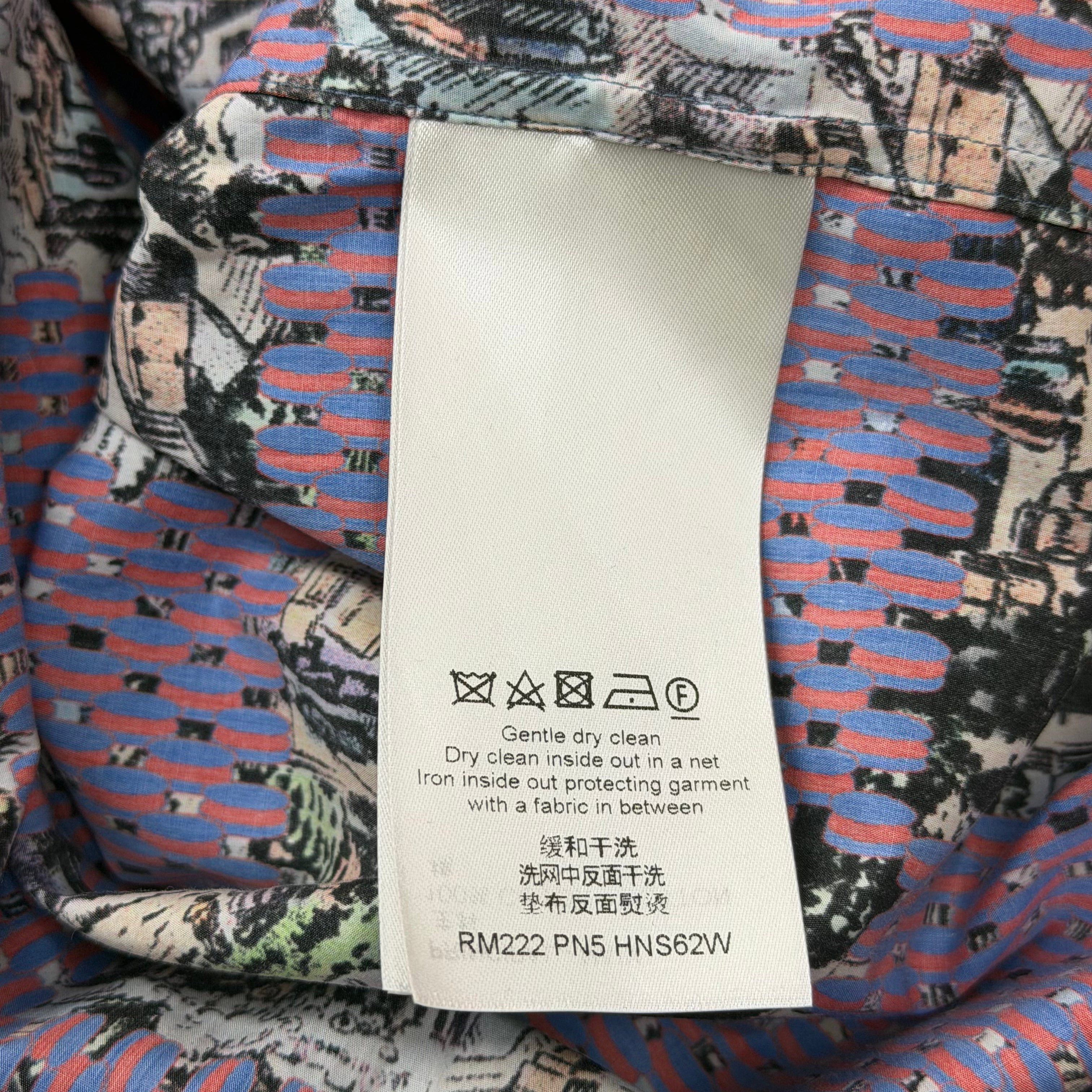 Louis Vuitton Louis Vuitton Damier Printed Shirt L Size US L / EU 52-54 / 3 - 7 Thumbnail