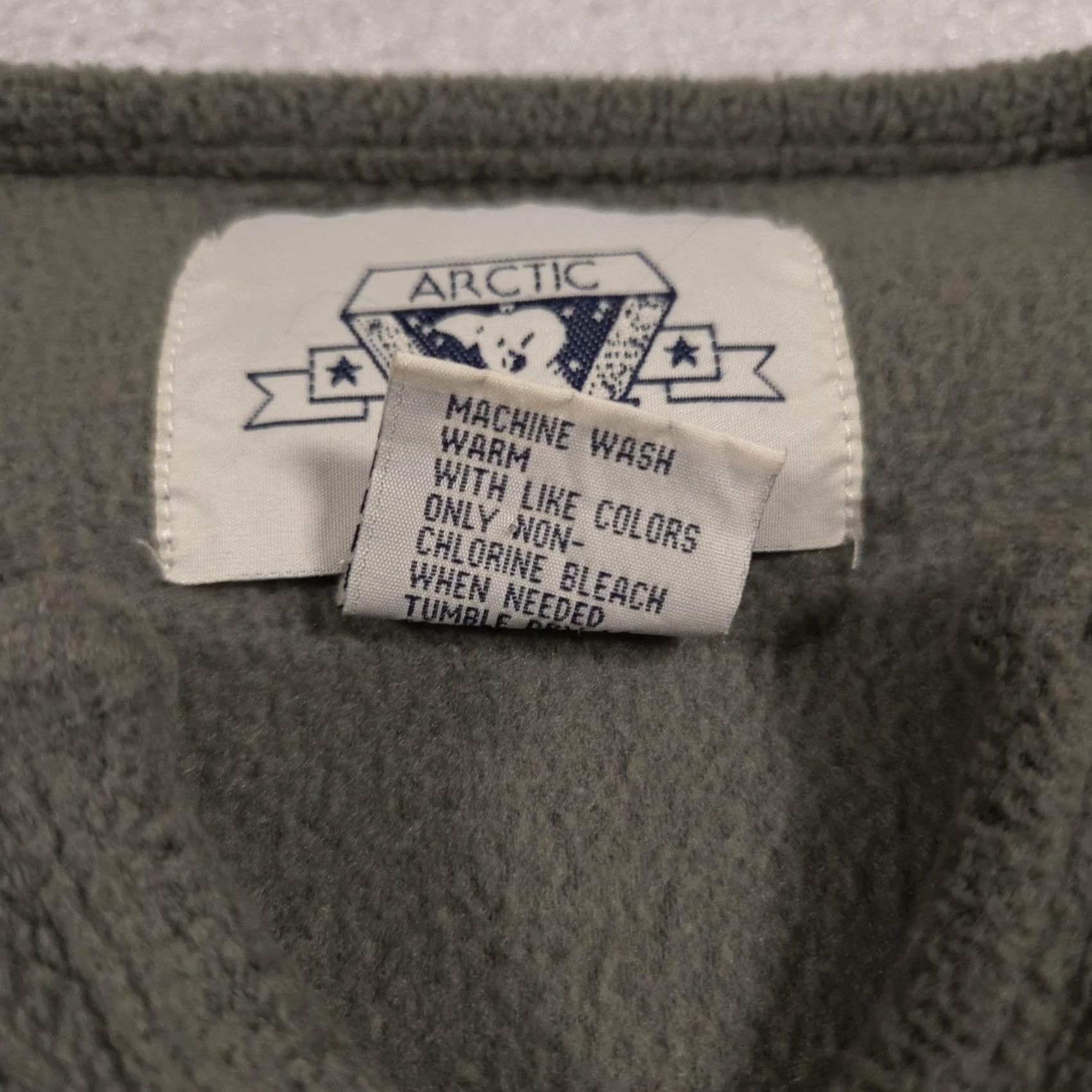Vintage VINTAGE Arctic Image Fleece Pullover Mens L Green Moose Salt Lake City Embroidered Size US L / EU 52-54 / 3 - 6 Thumbnail