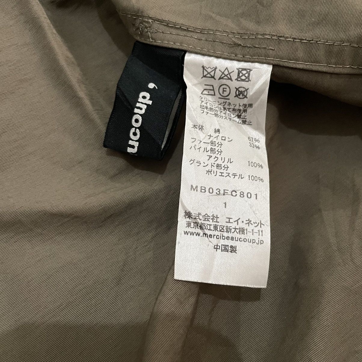 mercibeaucoup Issey Miyake Mercibeaucoup Fur Hood Mountain Parka Jacket Size US S / EU 44-46 / 1 - 7 Thumbnail