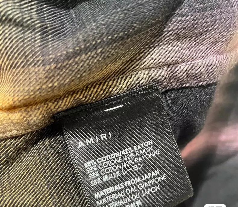 Amiri Amiri 19SS tie-dye shirt Size US S / EU 44-46 / 1 - 4 Thumbnail