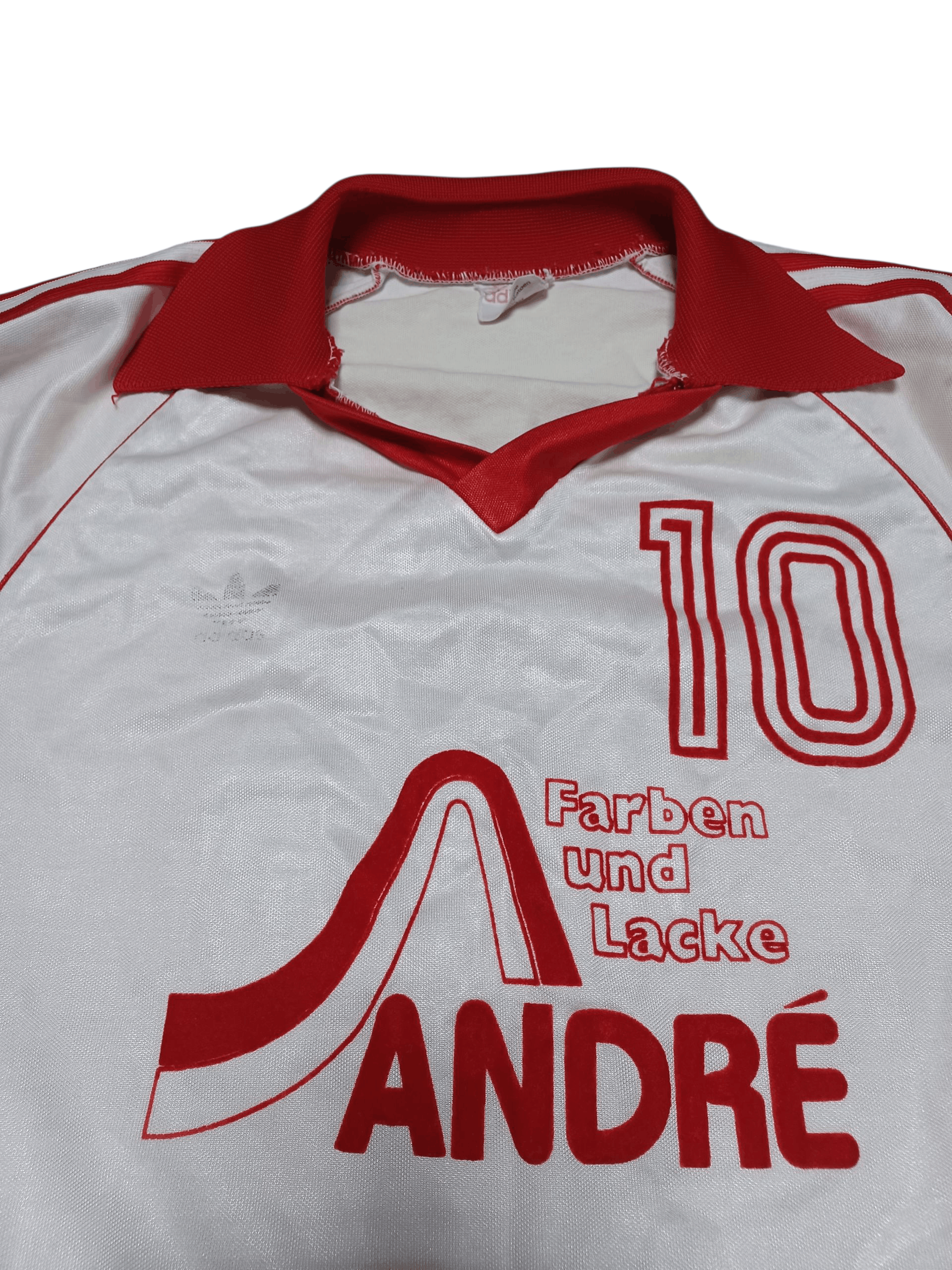 Adidas ADIDAS MADE IN WEST GERMANY VINTAGE 70S 80S SOCCER JERSEY Size US M / EU 48-50 / 2 - 2 Thumbnail