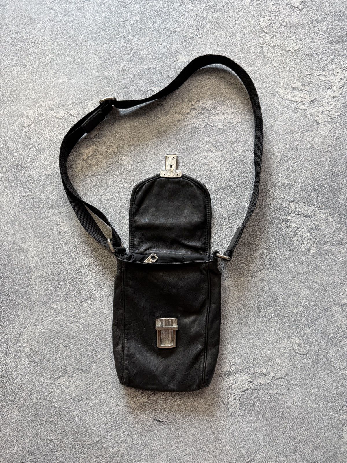 Dolce & Gabbana Dolce & Gabbana Leather Messenger Bag/D&G Zip Shoulder Bag Size ONE SIZE - 14 Thumbnail