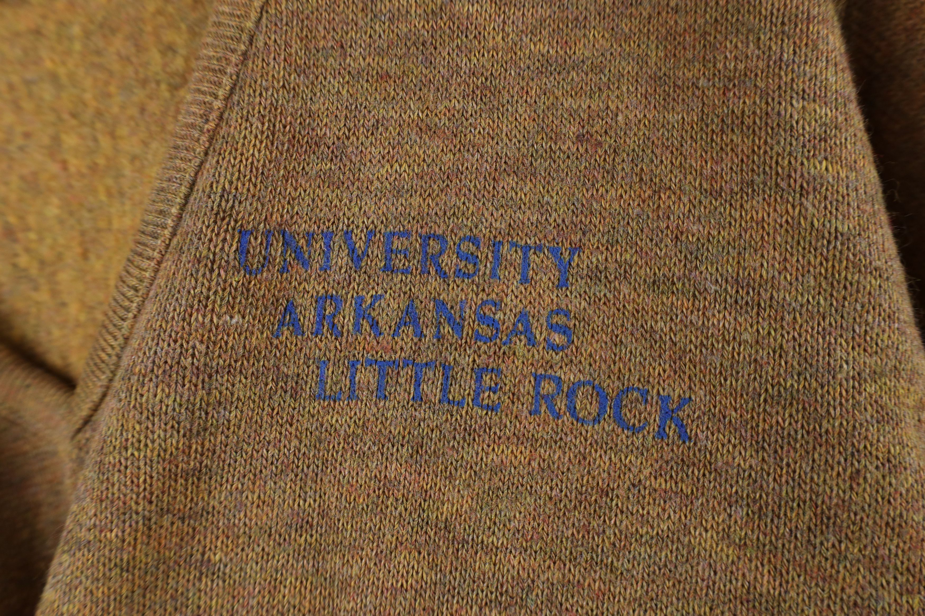 Vintage Vintage 50s 60s University Arkansas Little Rock Sweater USA Size M / US 6-8 / IT 42-44 - 4 Thumbnail