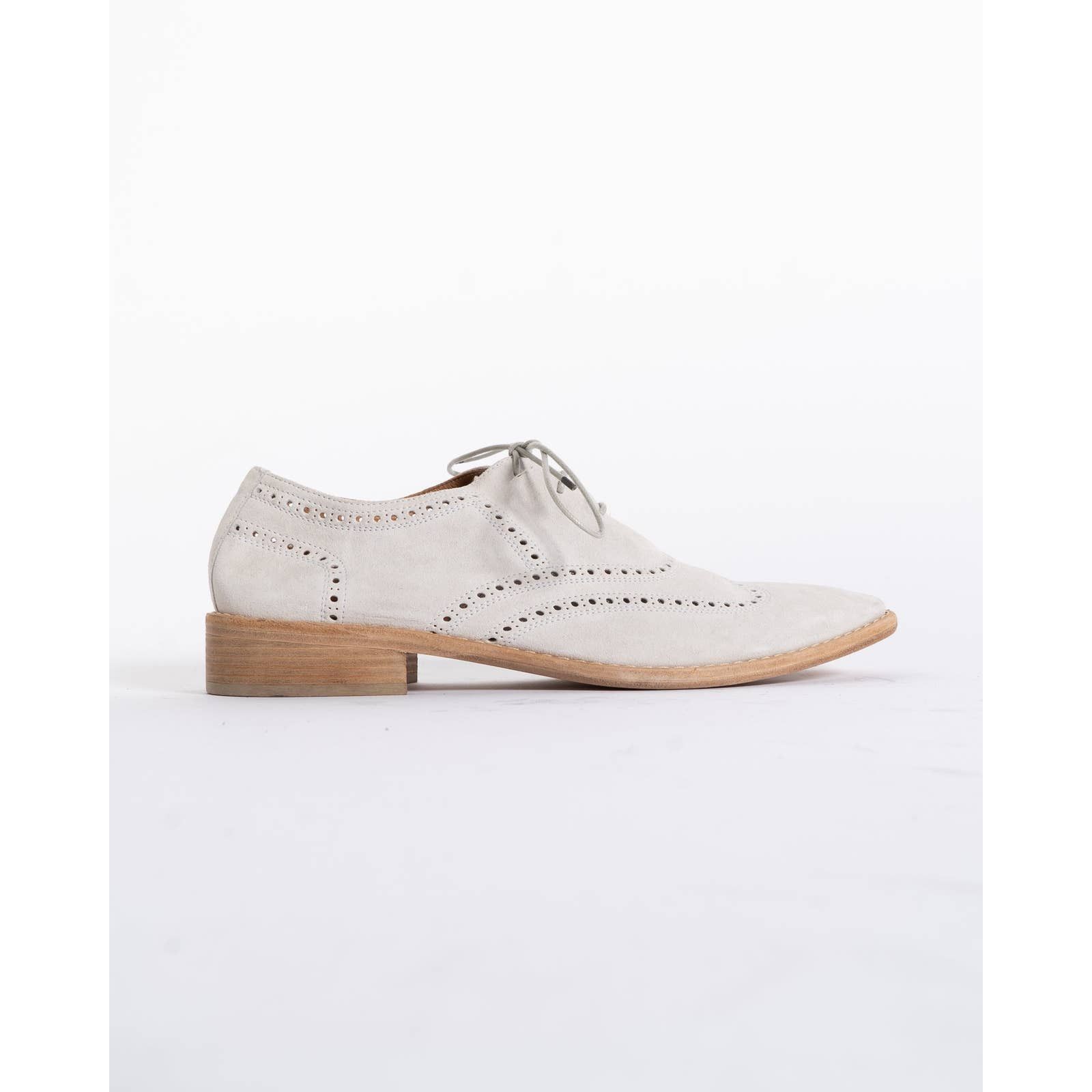 Haider Ackermann SS18 Bismuth White Brogue Derbies Size US 11 / EU 44 - 1 Thumbnail