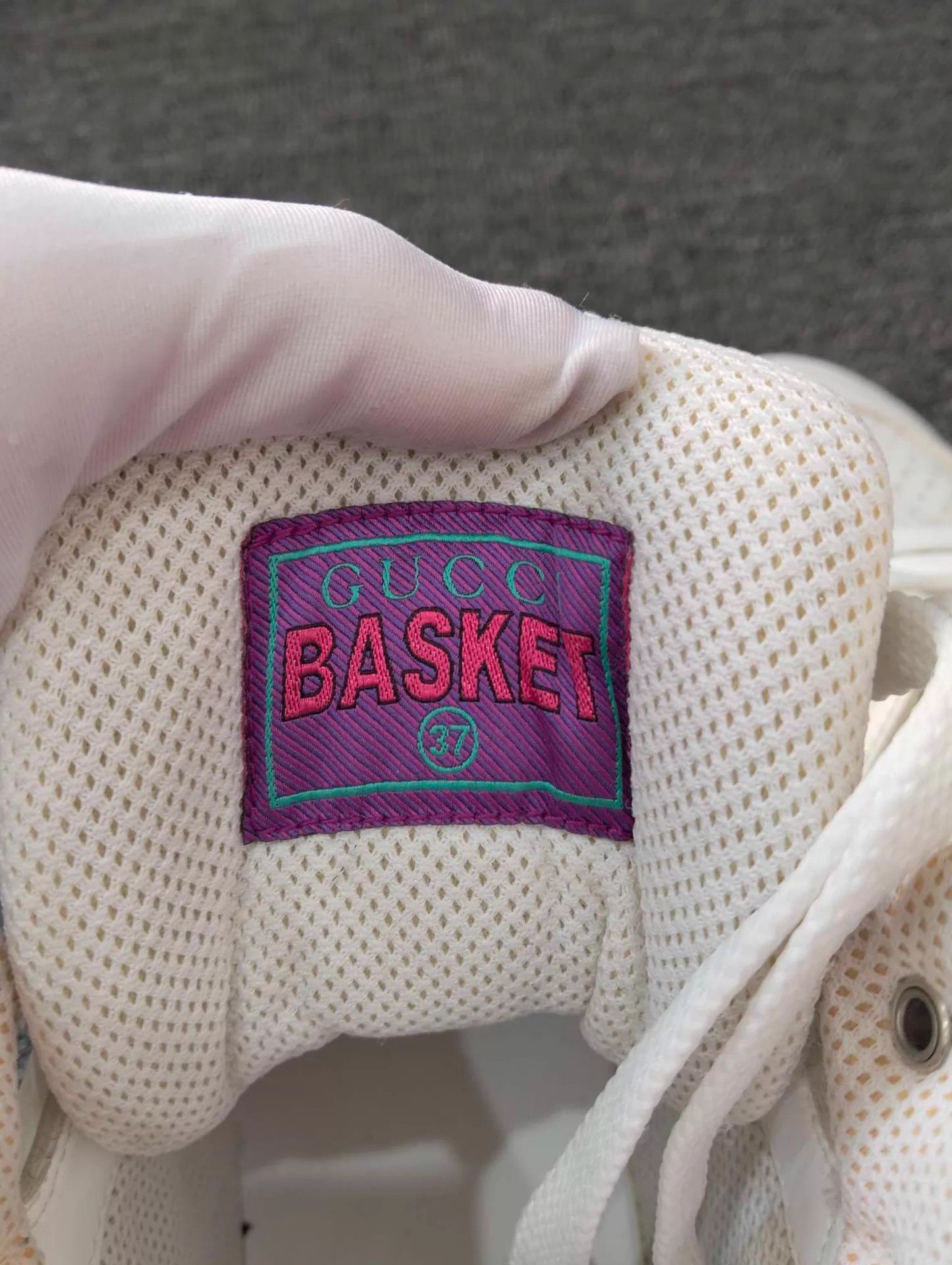 Gucci GUCCI High-Top Vintage Basketball Shoes 37 Size US 6.5 / IT 36.5 - 7 Thumbnail