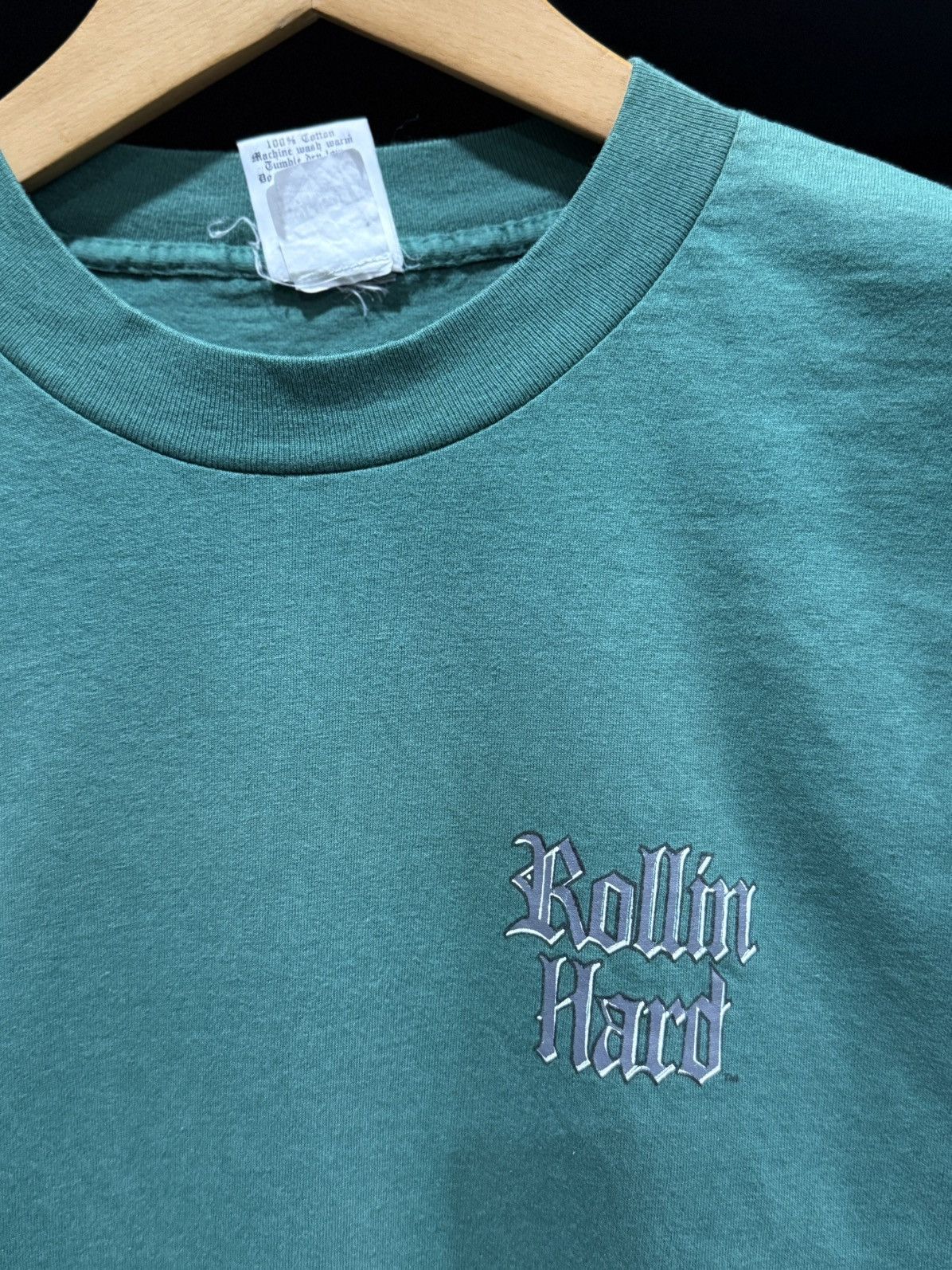 ODM × Vintage Vintage 90s Rollin Hard Costoms Art Tee Size US M / EU 48-50 / 2 - 8 Thumbnail