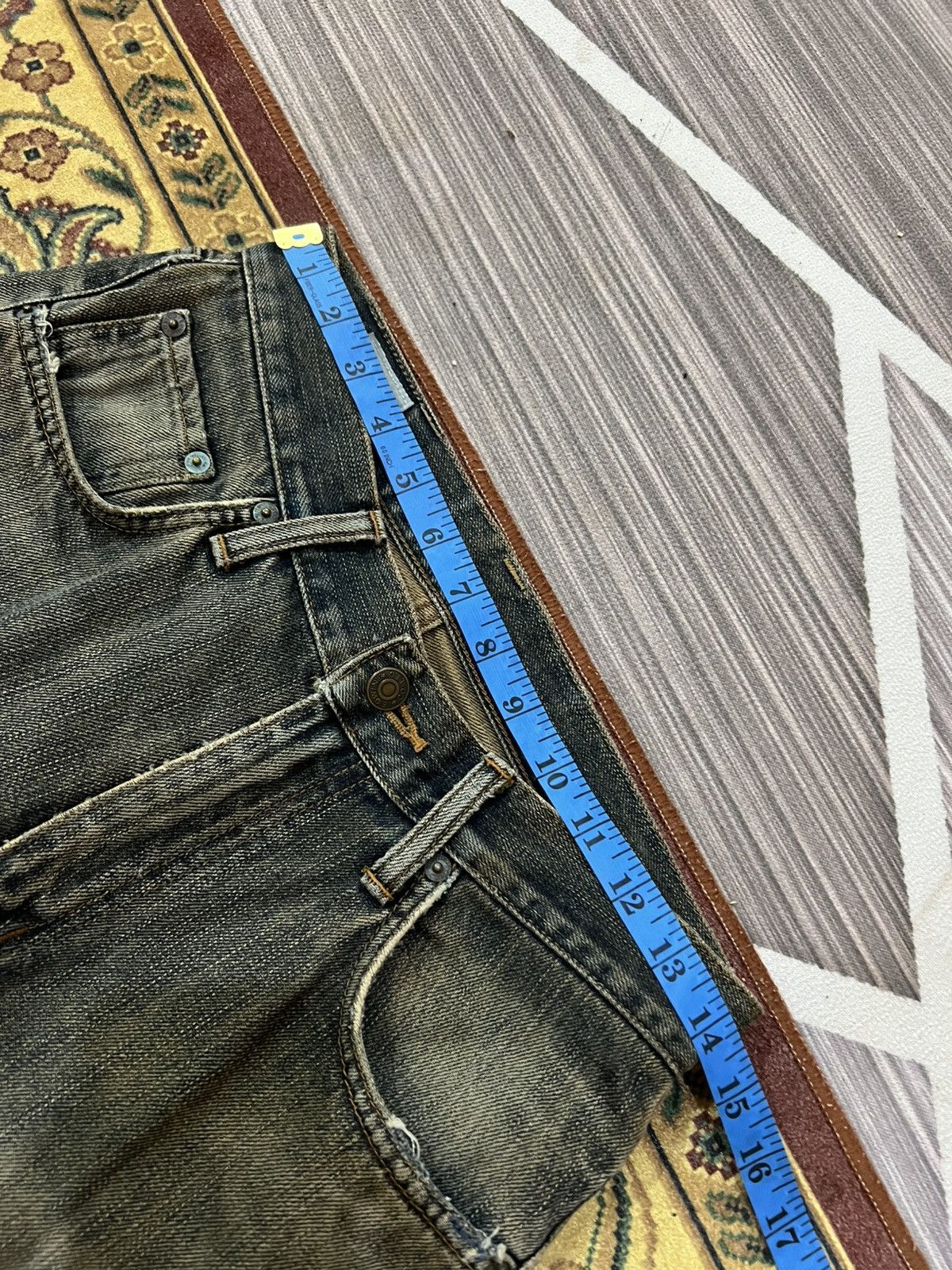 Edwin Vintage Edwin Distressed Jean Size US 28 / EU 44 - 3 Thumbnail