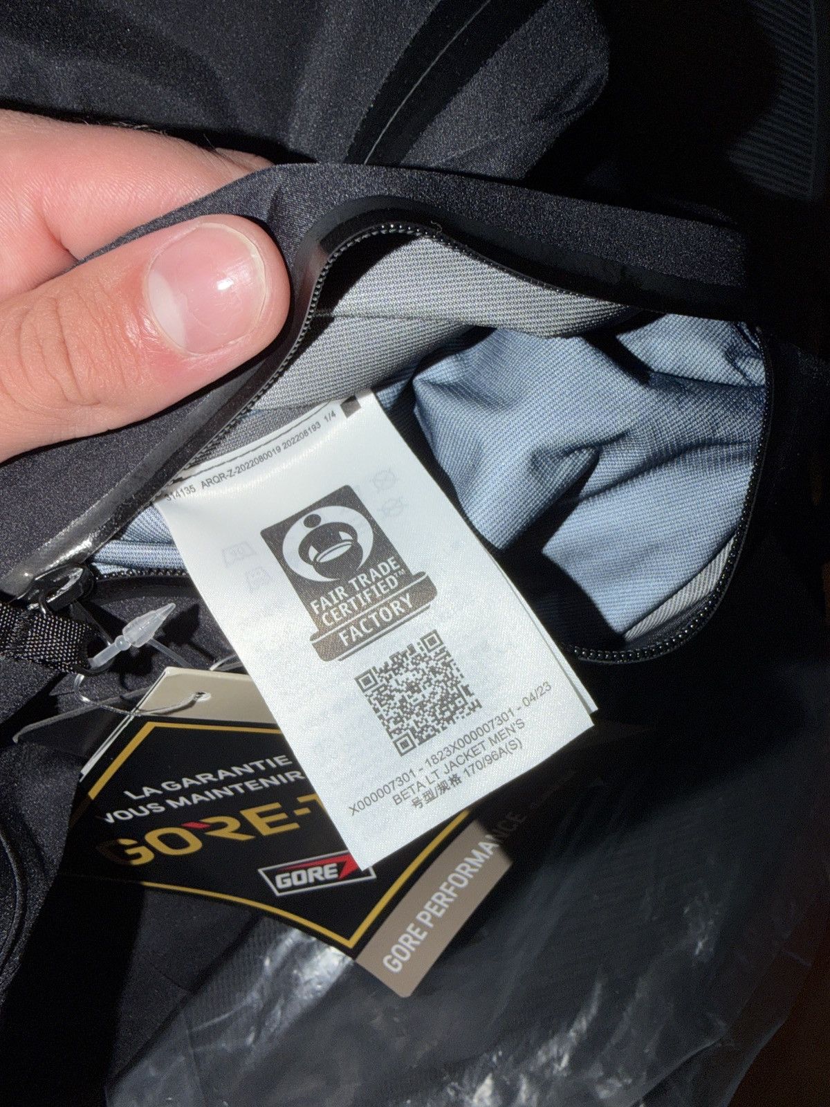 Arc'teryx Arcteryx Beta LT Jacket Black Size US S / EU 44-46 / 1 - 11 Thumbnail