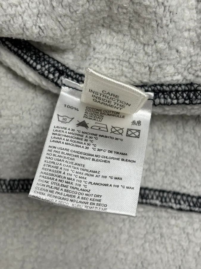 Diesel 2000s Diesel Grey Striped Cozy Zip-up Hoodie Size US L / EU 52-54 / 3 - 13 Thumbnail