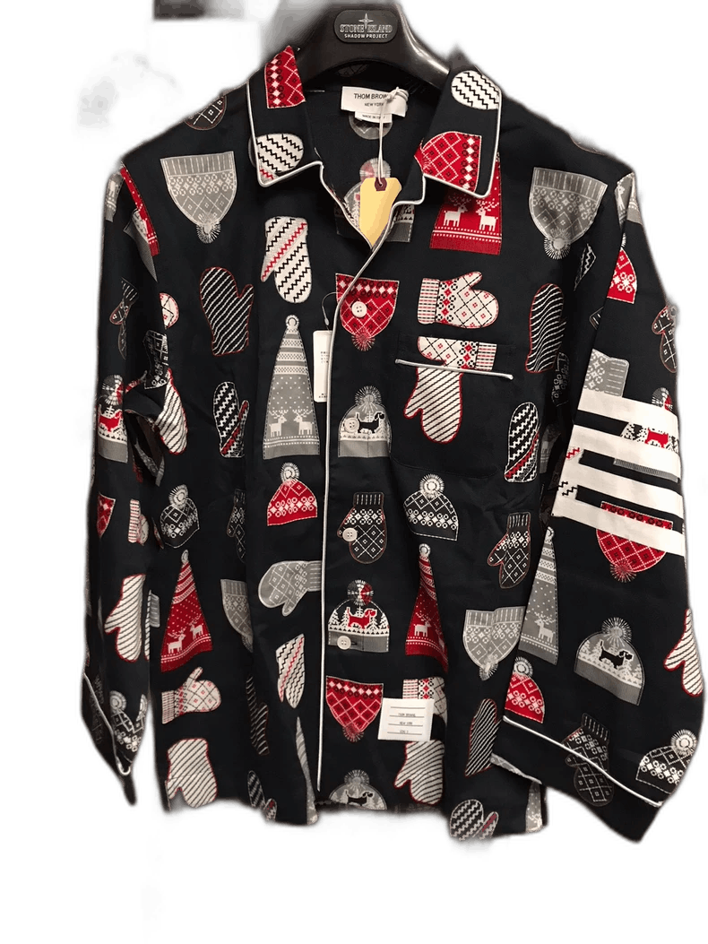 Thom Browne Thom Browne Christmas Long Sleeve Shirt Set Size US M / EU 48-50 / 2 - 1 Thumbnail