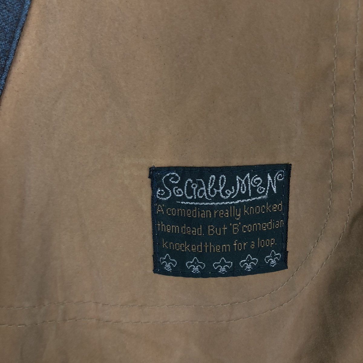Japanese Brand Vintage Chore Jacket Hybrid Canvas Cargo Pocket IsseyMiyake Size US L / EU 52-54 / 3 - 15 Thumbnail