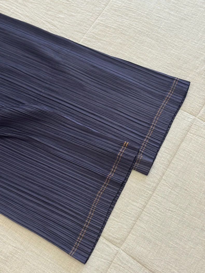 Issey Miyake issey miyake size:3 Denim blue pleated pants Size 42" / US 20 - 7 Thumbnail