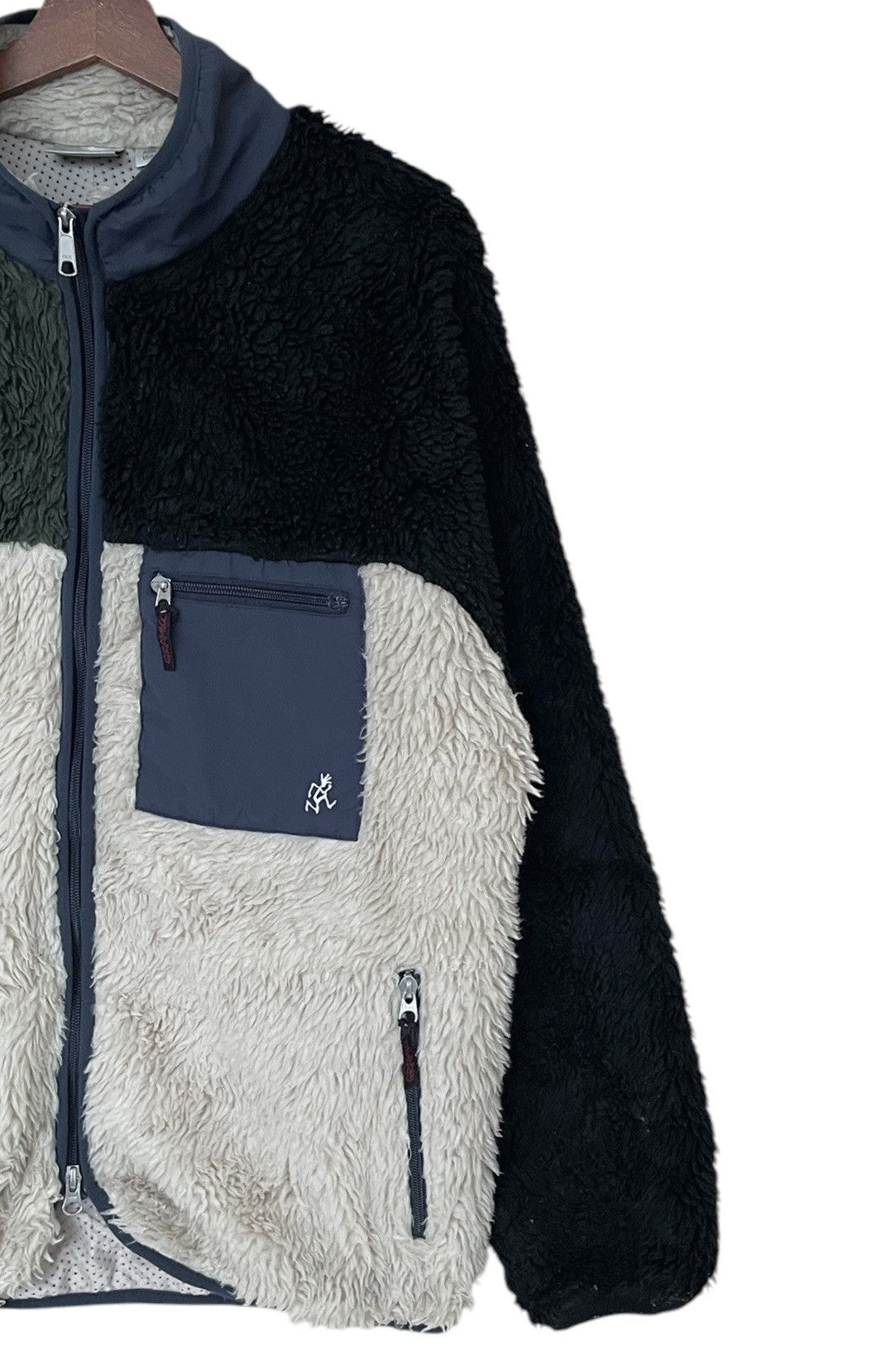 Gramicci × Vintage Vintage Brand Gramicci Fur Fleece Jacket 2000s Size US L / EU 52-54 / 3 - 4 Thumbnail