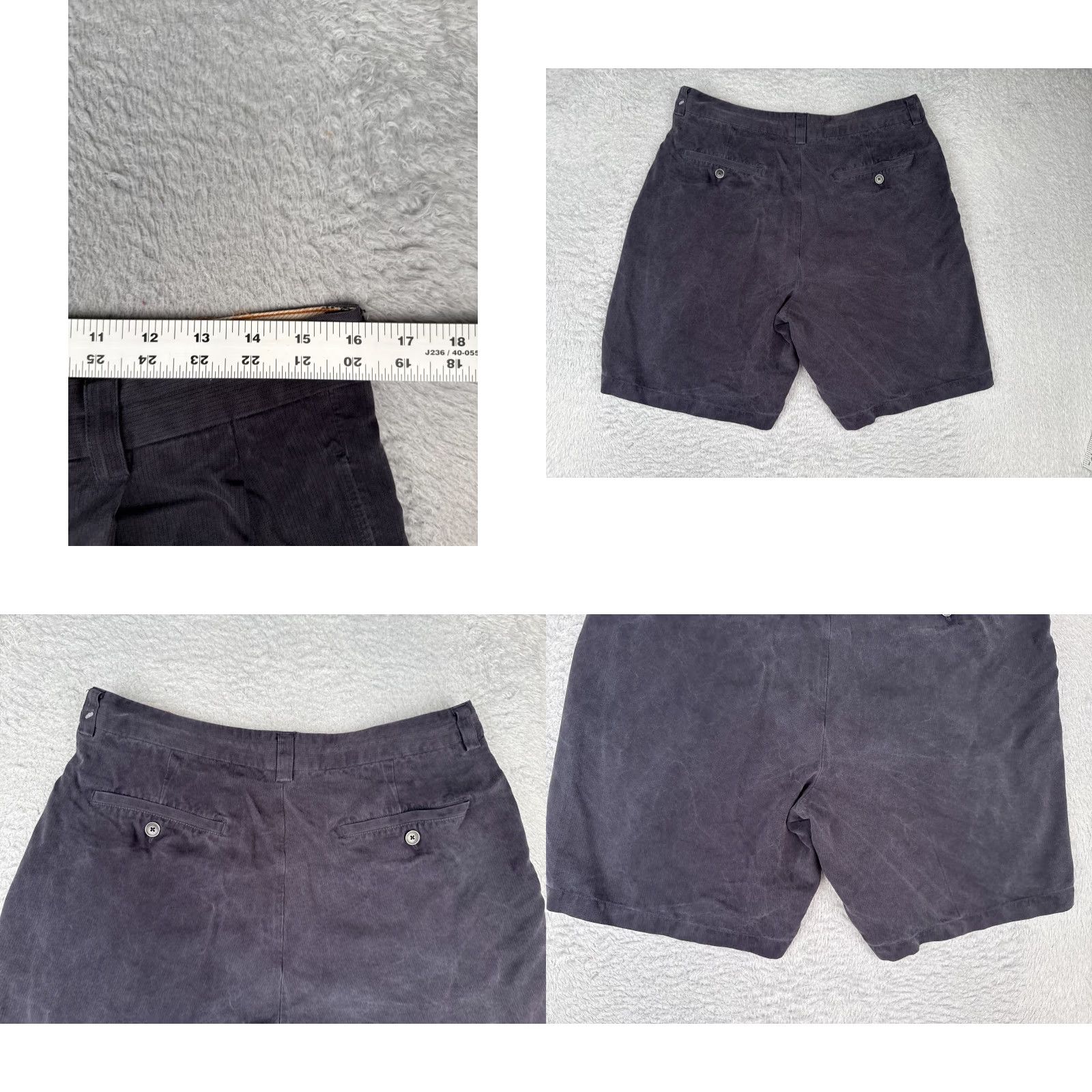 Tommy Bahama Tommy Bahama Shorts Adult 33 Blue 100% Silk Pleated Beach Vacation Resort 33x9 Size US 33 - 9 Thumbnail
