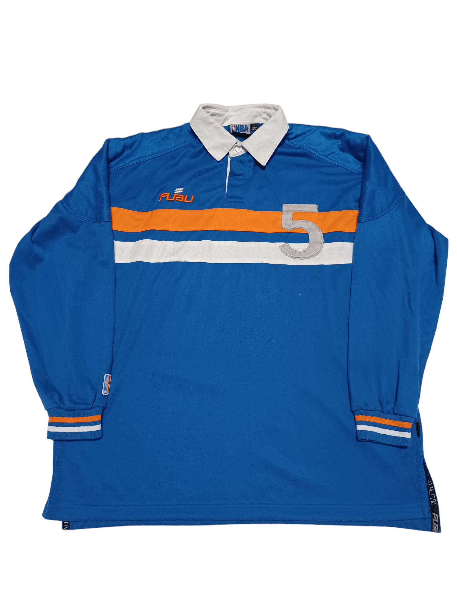Fubu 90S MADE IN KOREA FUBU X NBA VINTAGE RUGBY SHIRT OVERSIZE Size US L / EU 52-54 / 3 - 1 Thumbnail