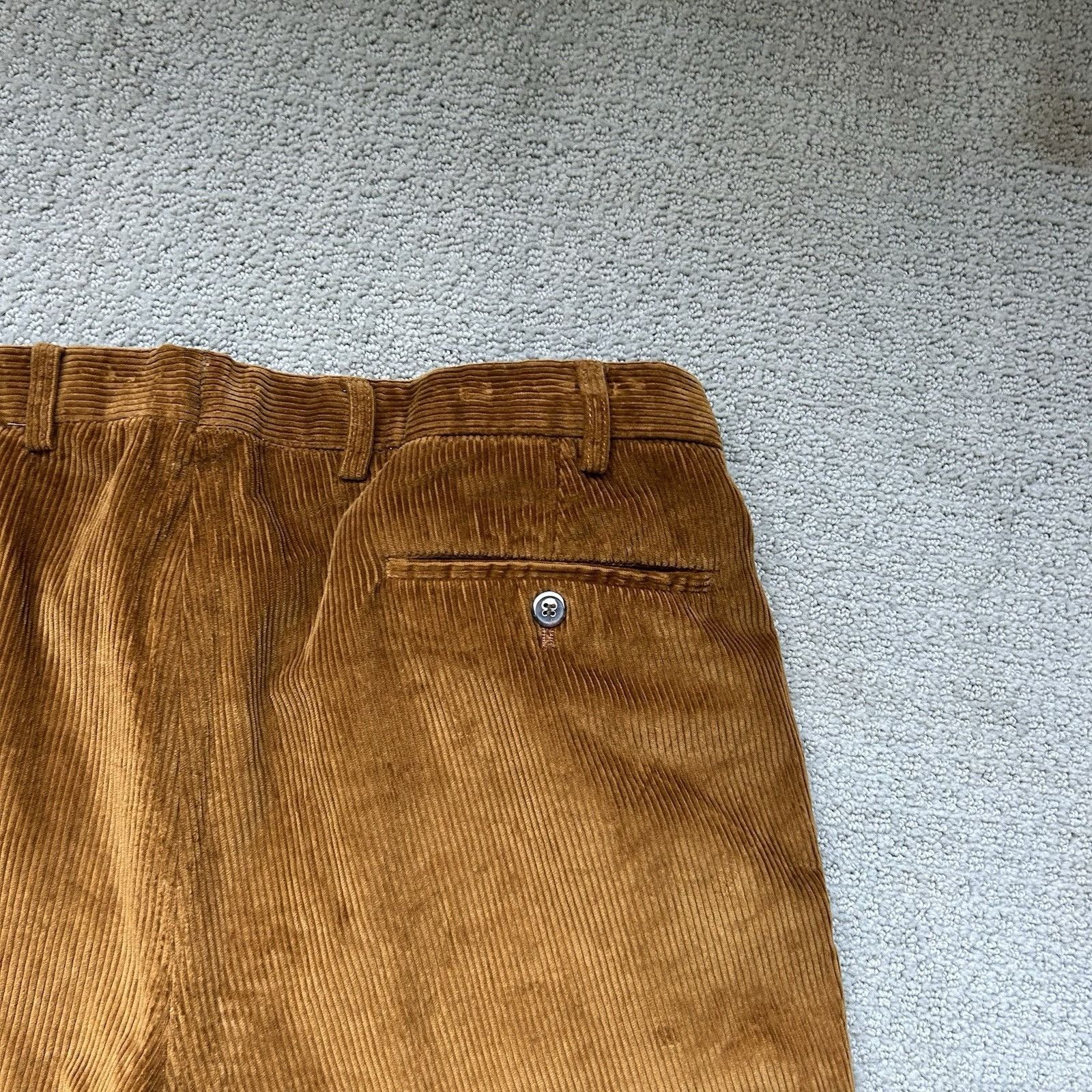 Carrol & Co. Carroll & Co Beverly Hills Men’s Pants Corduroy Tan Orange B Size US 34 / EU 50 - 11 Thumbnail