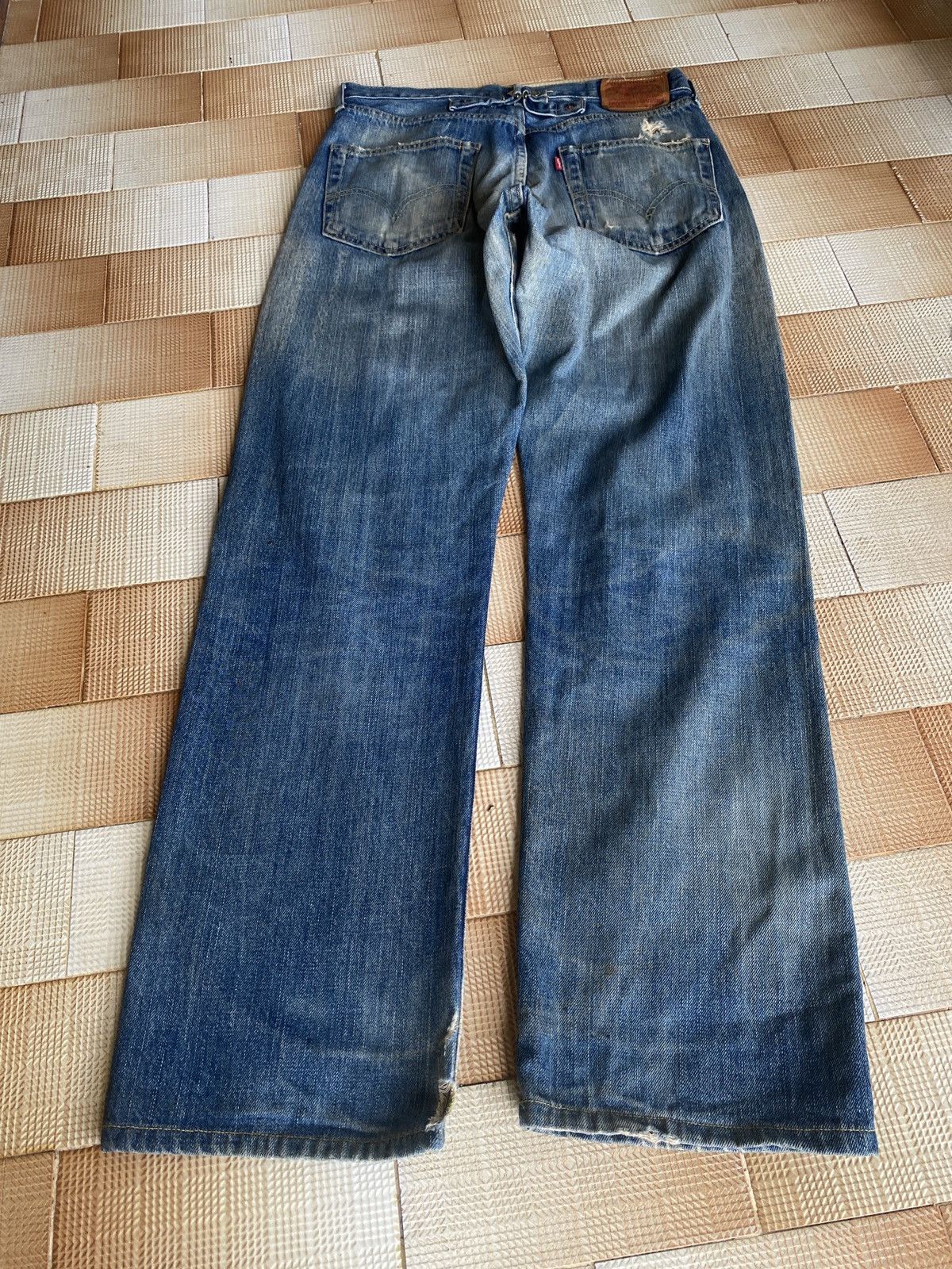 Levi's Vintage Clothing × Salvage × Vintage Vintage 702 big E selvedge denim Size US 30 / EU 46 - 5 Thumbnail