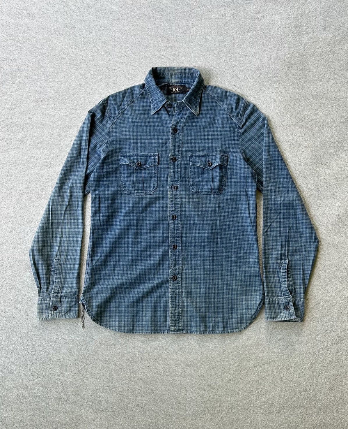 Polo Ralph Lauren Vintage RRL Ralph Lauren Button Shirt Size US S / EU 44-46 / 1 - 1 Thumbnail