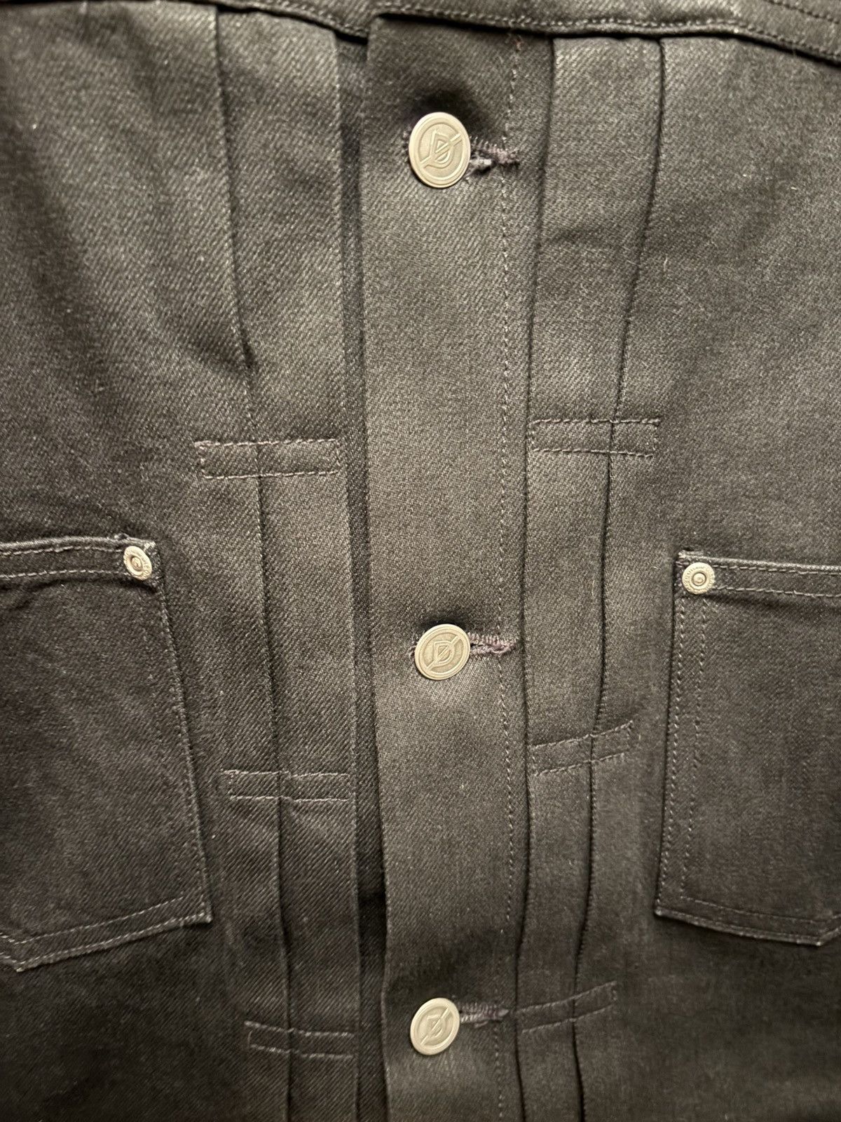 Other Discont’d Black denim jacket Size US M / EU 48-50 / 2 - 4 Thumbnail