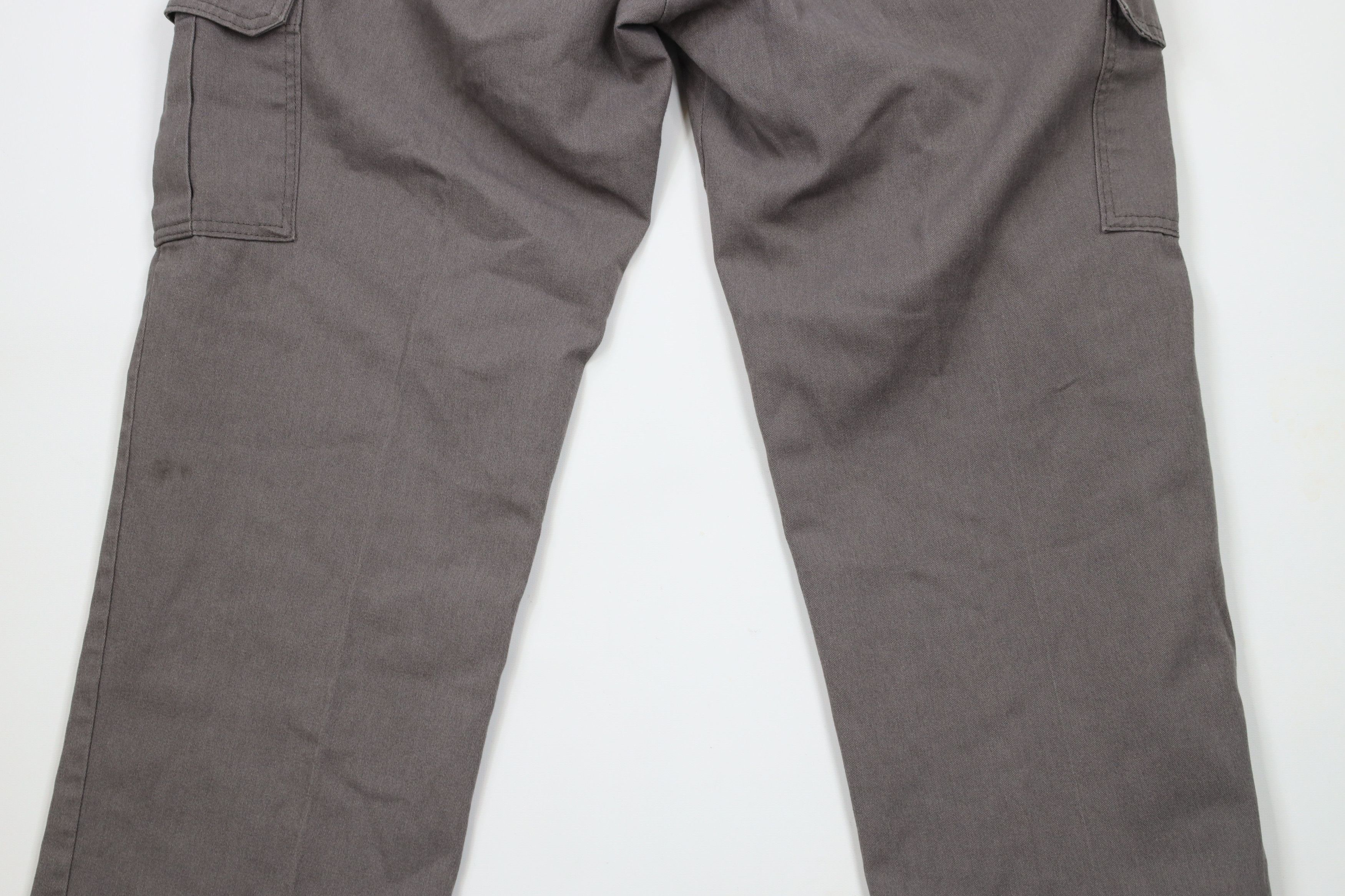 Dickies × Vintage Vintage Y2K Dickies Straight Wide Leg Cargo Pants Gray Size US 38 / EU 54 - 13 Thumbnail