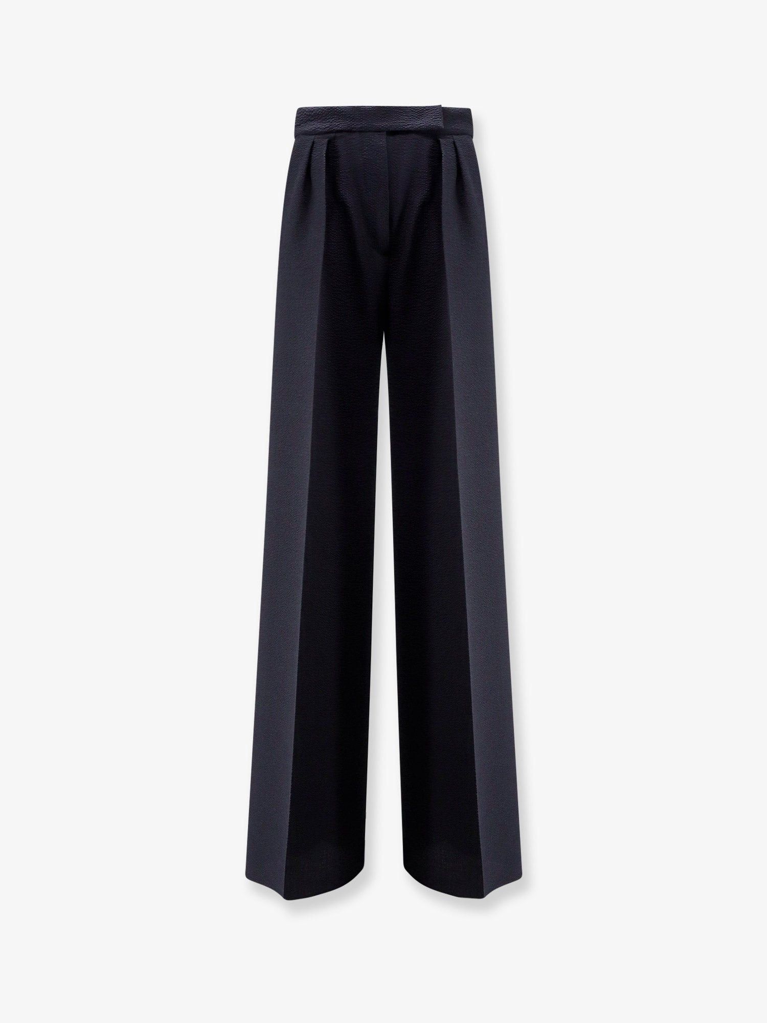 Max Mara Mxmsecolo Virgin Wool Trousers Size 30" / US 8 / IT 44 - 1 Thumbnail