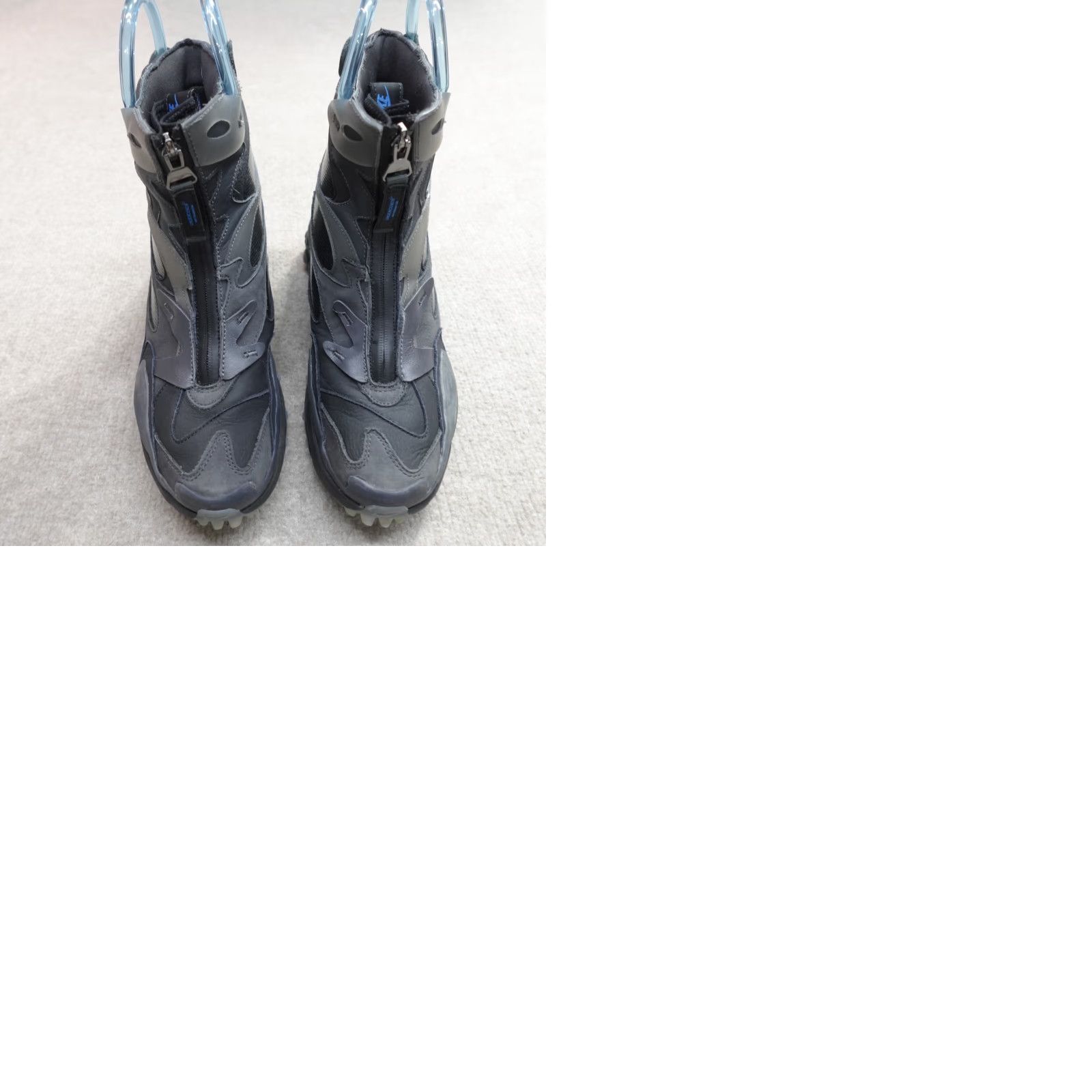 Nike VINTAGE Nike React Sneakers Mens Womens Black 7.5 8.5 Jun Takahashi NEW Size US 8 / IT 38 - 9 Thumbnail