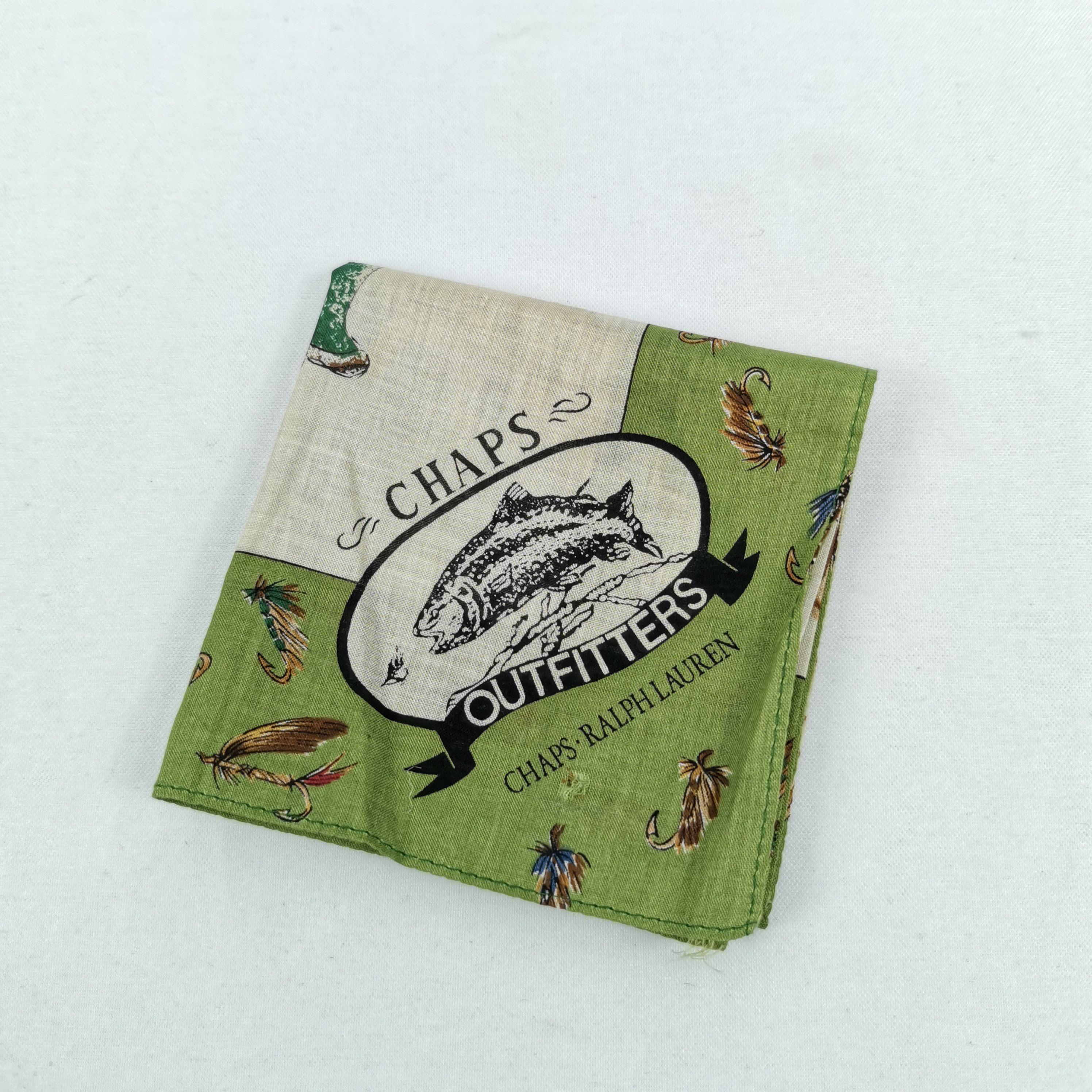 Ralph Lauren Vintage Ralph Lauren Handkerchief Bass Neckerchief Bandana Size ONE SIZE - 3 Thumbnail