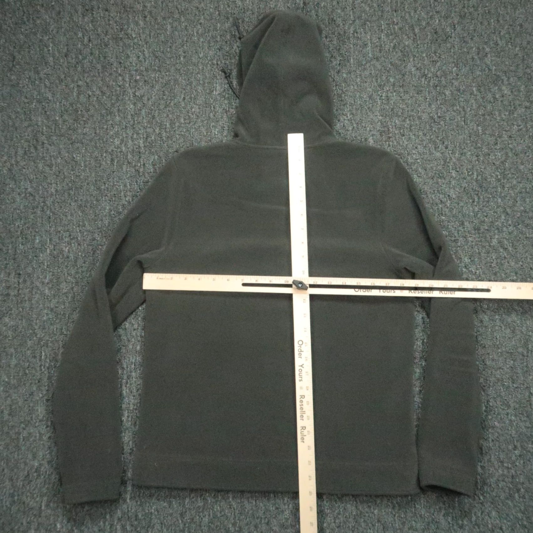 Vintage Nobull Hoodie Mens Small Gray Full Zip Fleece Hooded Pockets Size US S / EU 44-46 / 1 - 6 Thumbnail
