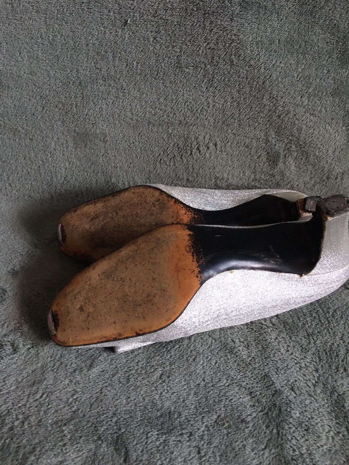 Dior Souliers Christian Dior Vintage Cristal Silver Pump Heels 6 Size US 6 / IT 36 - 11 Thumbnail
