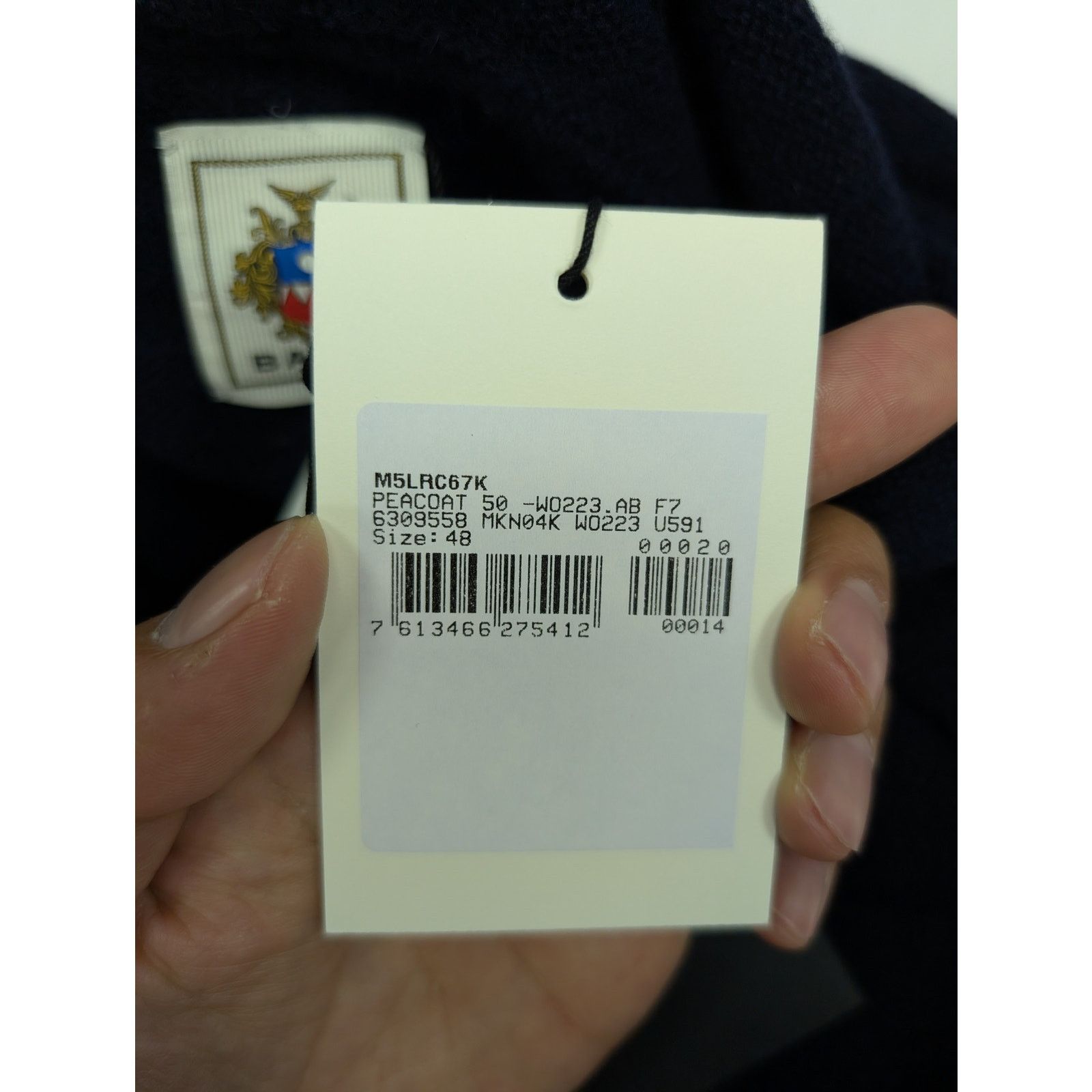 Bally o1rshd1 CC20 Hoodie with Logo Embroidery in Navy Size US M / EU 48-50 / 2 - 18 Thumbnail