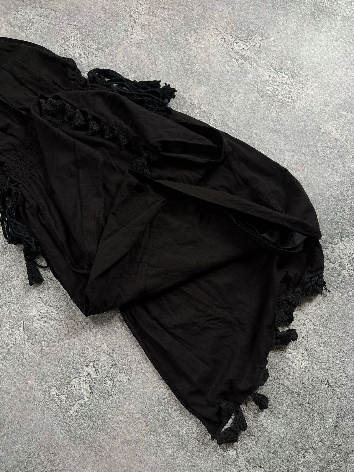 Apiece Apart × Vintage Vtg Apiece Apart New York Black Maxi Tank Dress Sleeveless Size S / US 4 / IT 40 - 6 Thumbnail