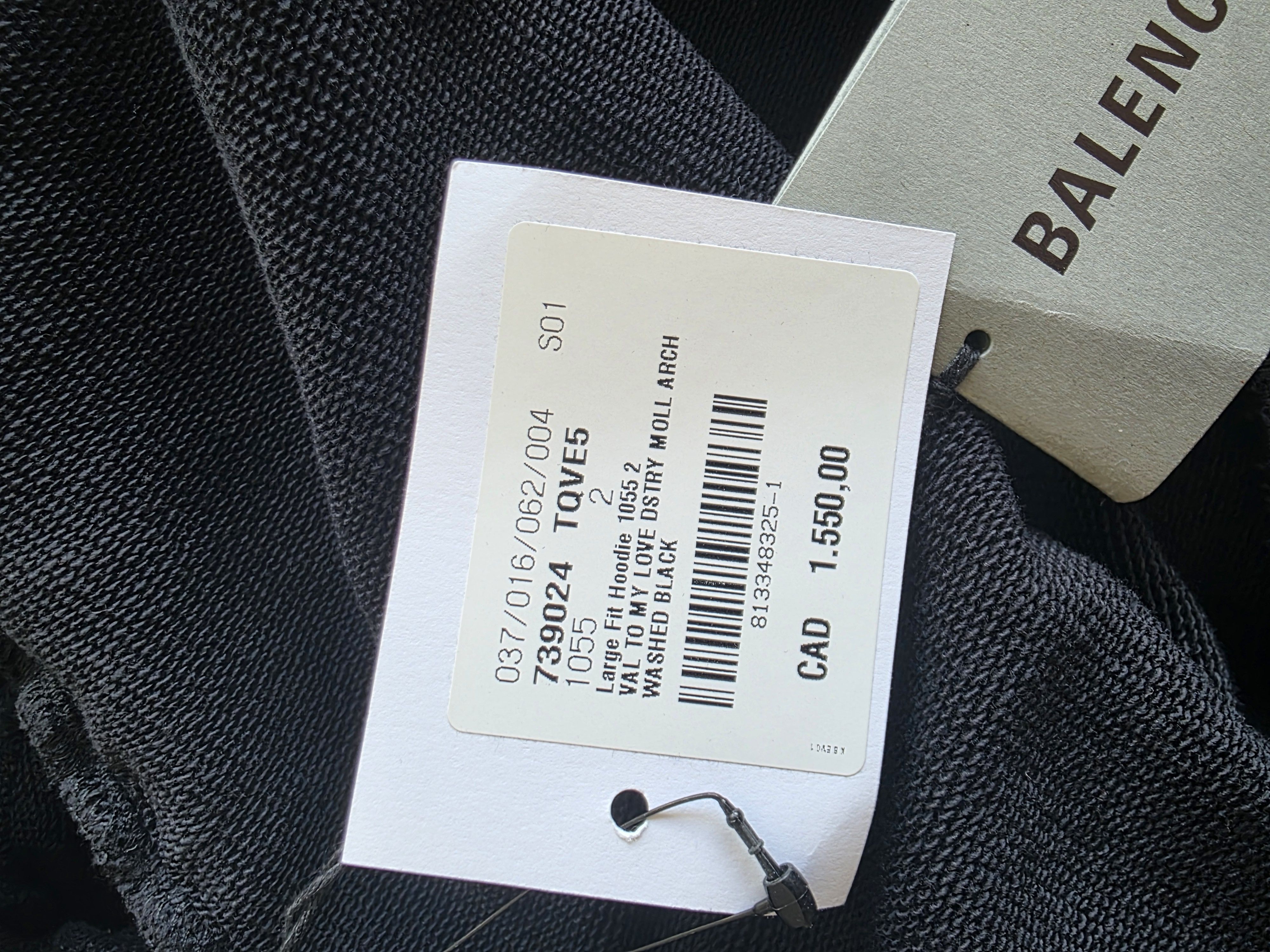 Balenciaga Balenciaga CD Valentine Hoodie Size US M / EU 48-50 / 2 - 5 Thumbnail