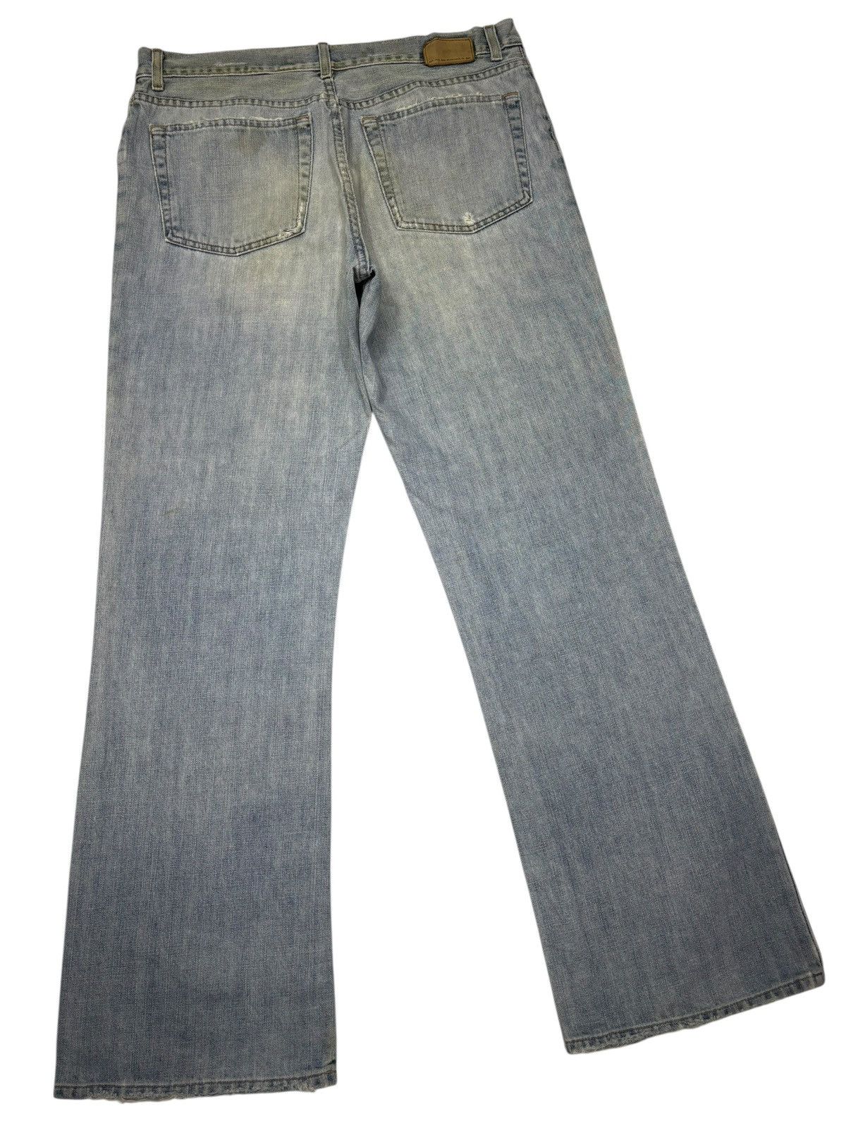 If Six Was Nine FLARE JEANS BAGGY RUSTY GAP BLUE WASH DENIM JEANS Size US 37 - 4 Thumbnail