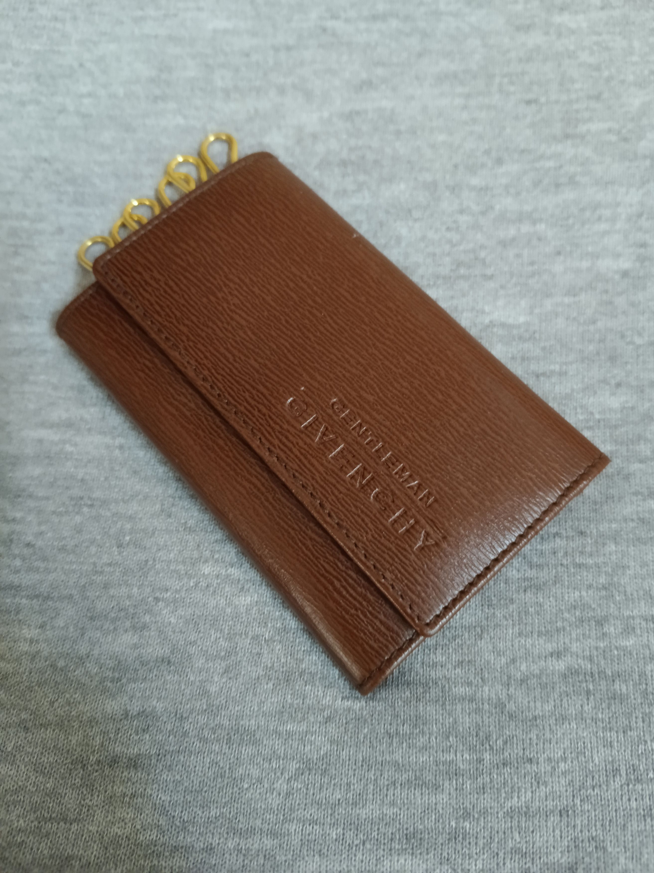 Givenchy GIVENCHY GENTLEMAN LEATHER KEY HOLDER Size ONE SIZE - 2 Thumbnail
