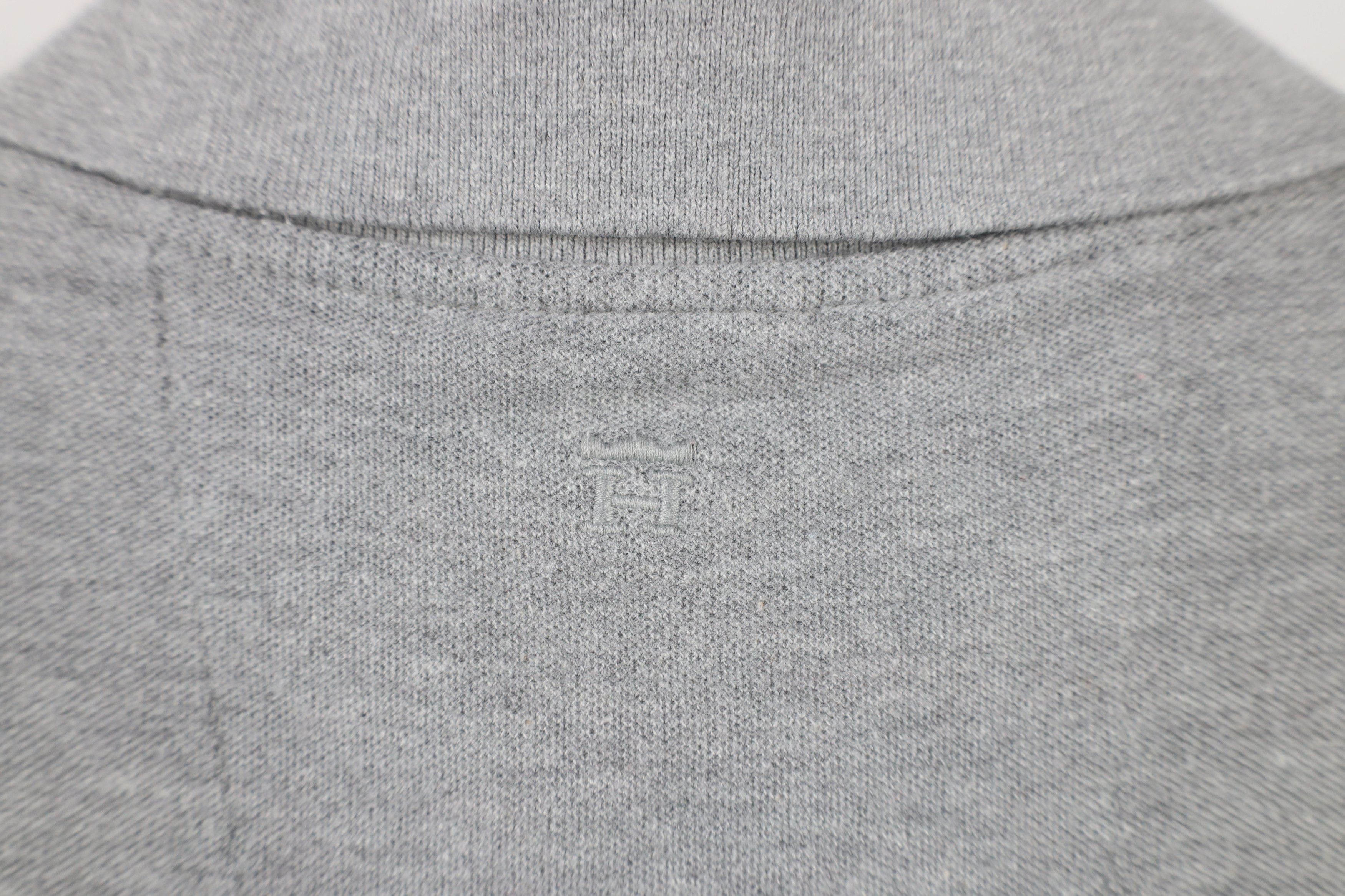 Vintage Vintage Y2K Streetwear Long Sleeve Rugby Polo Shirt Gray Size US L / EU 52-54 / 3 - 9 Thumbnail